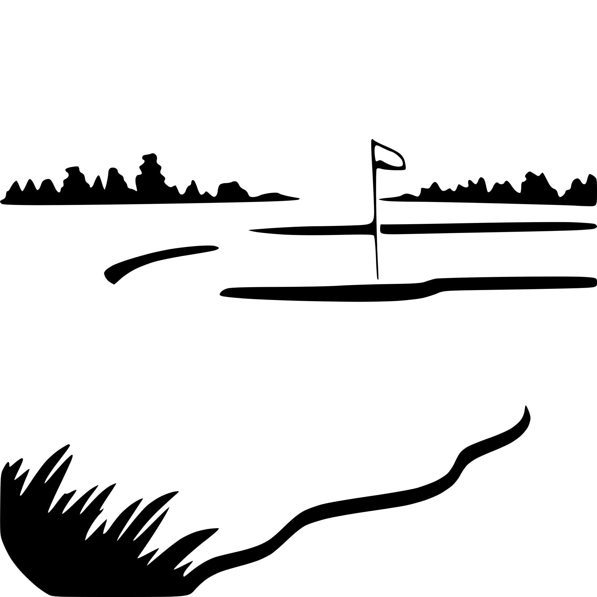 AI-generated SVG of 'A green grass field with a blue sky and a golf club'