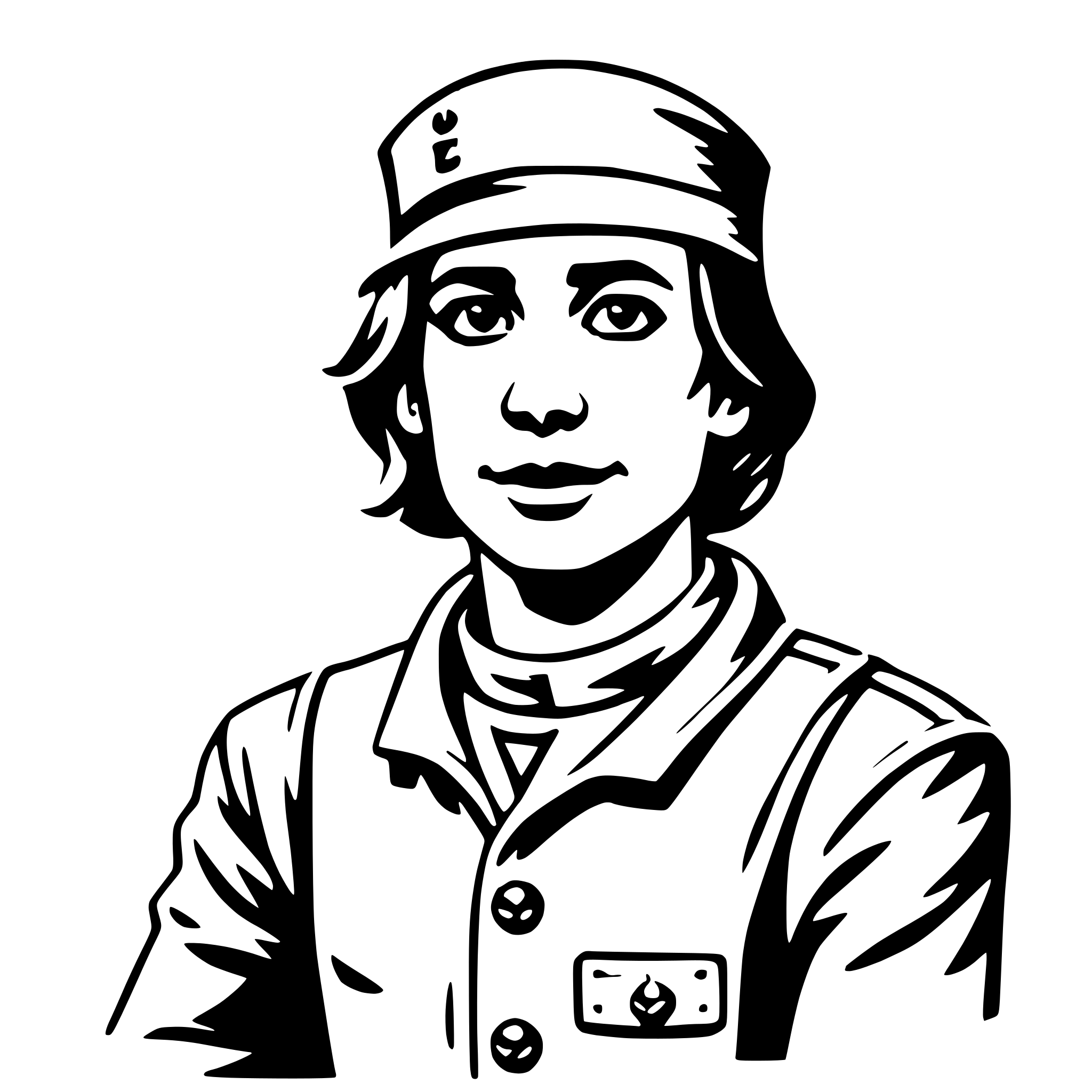 AI-generated SVG of 'anthropologist'