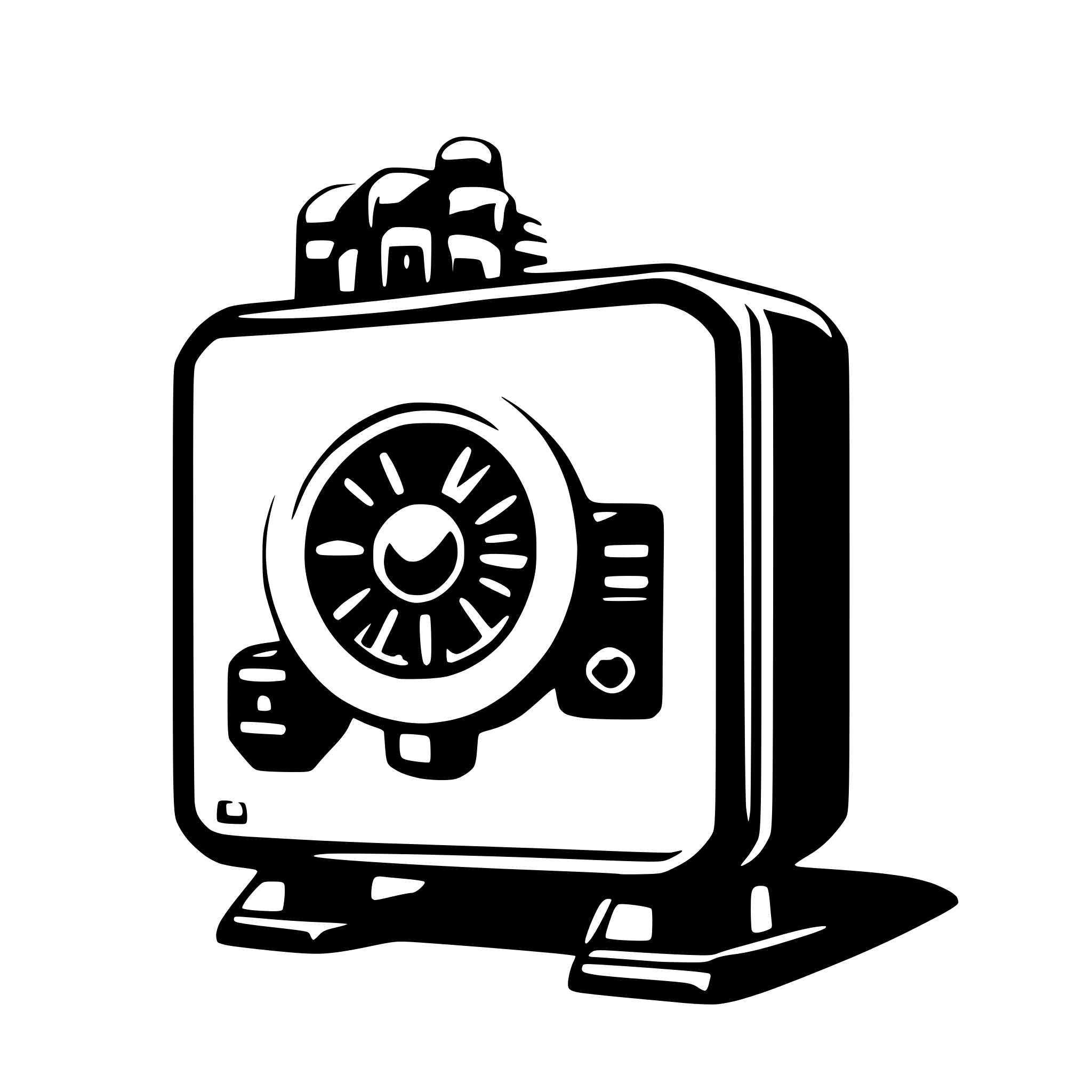 AI-generated SVG of a operating system