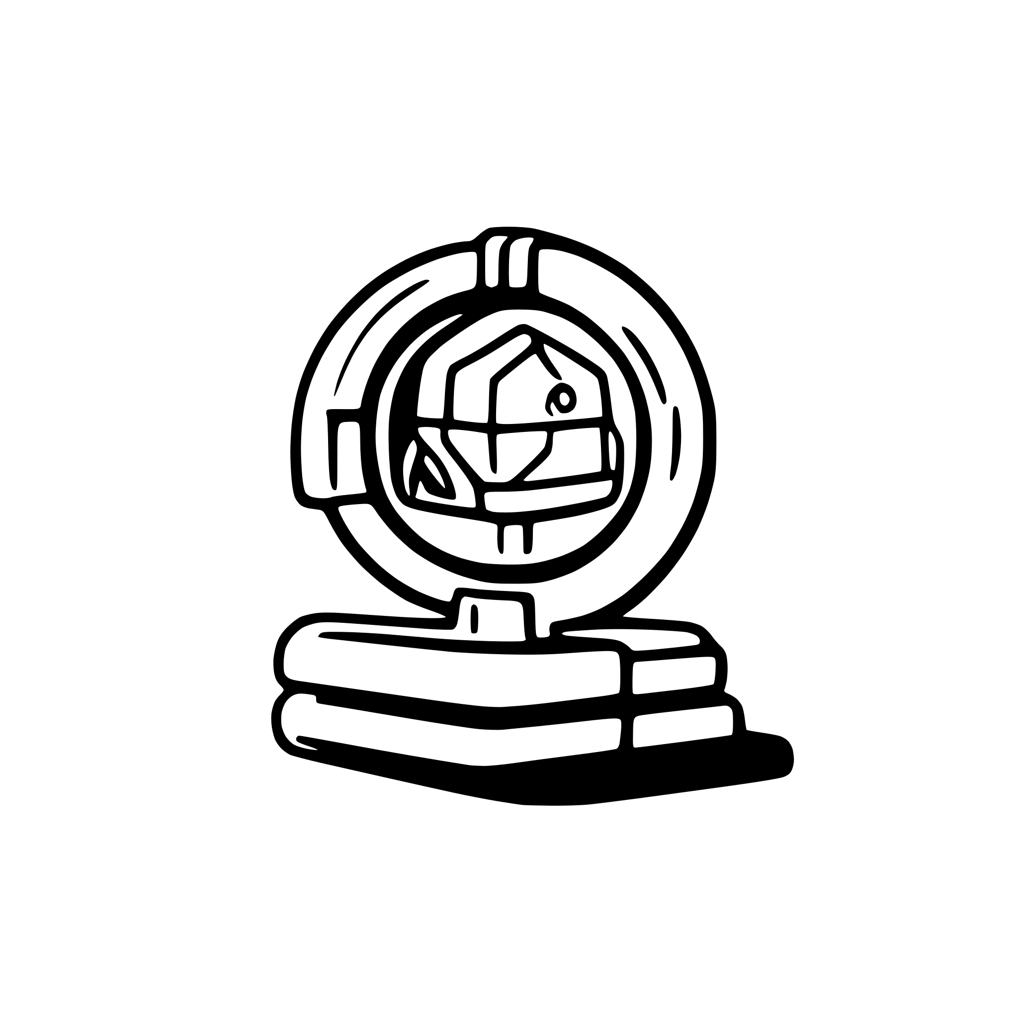 AI-generated SVG of a logo for a smart AI assistant that helps professionals summarize complex legal, compliance, and technical documents quickly and clearly, saving time and enabling better decision-making through structured summaries
