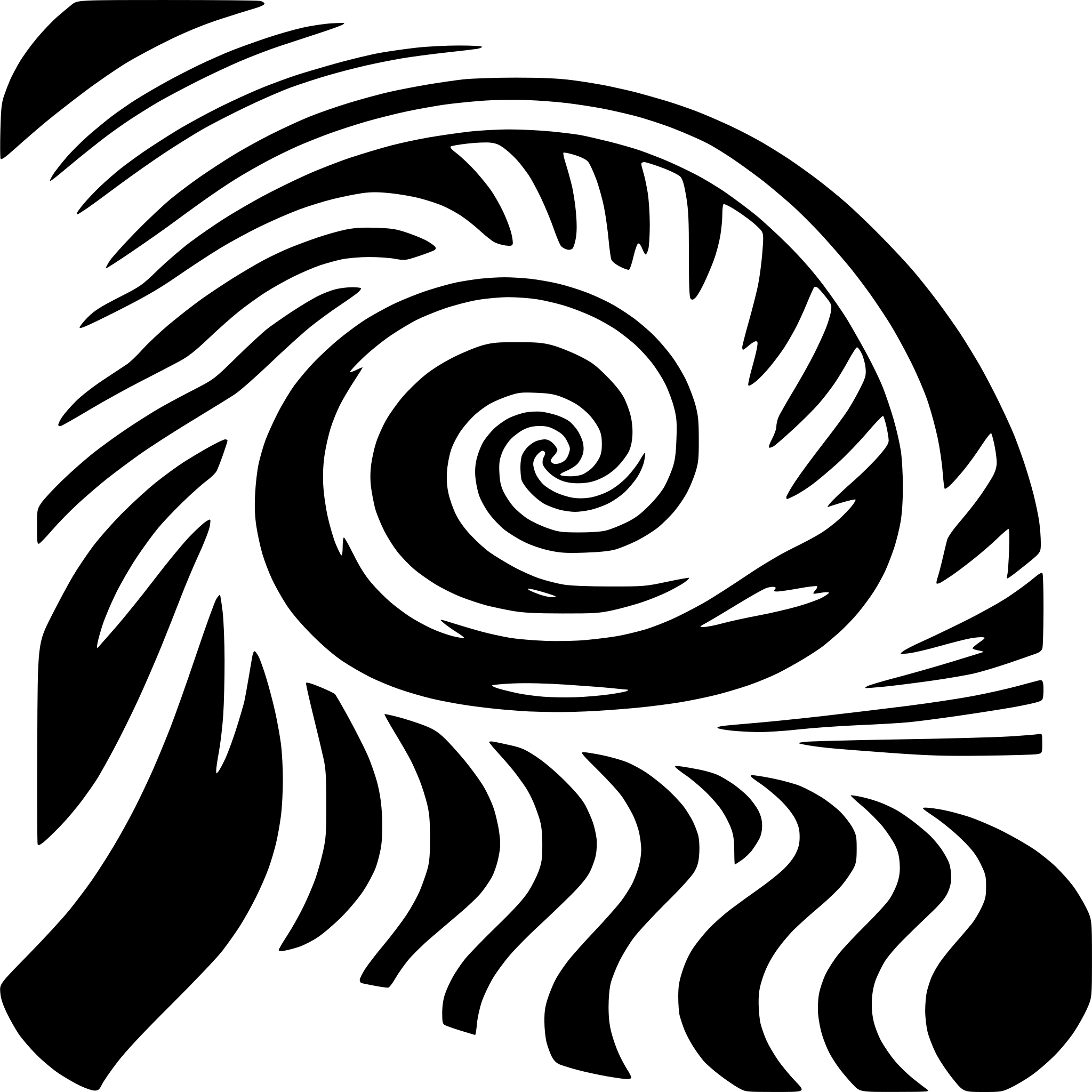 AI-generated SVG of a spiral wave
