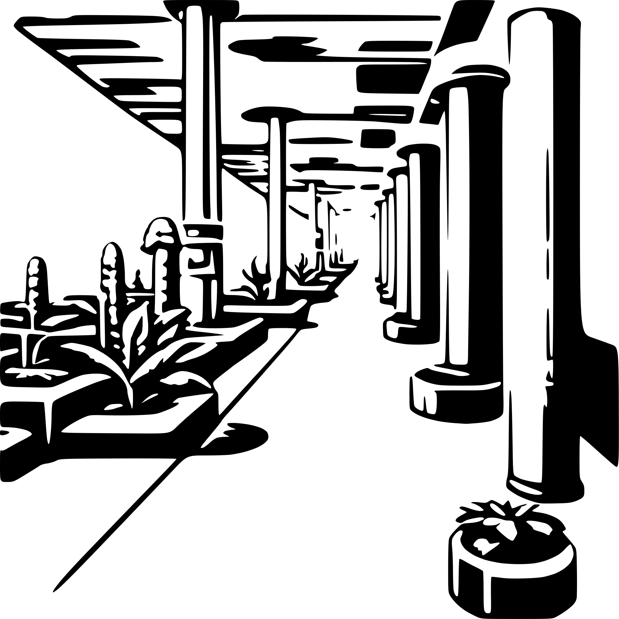 AI-generated SVG of 'io gateway plant floor'