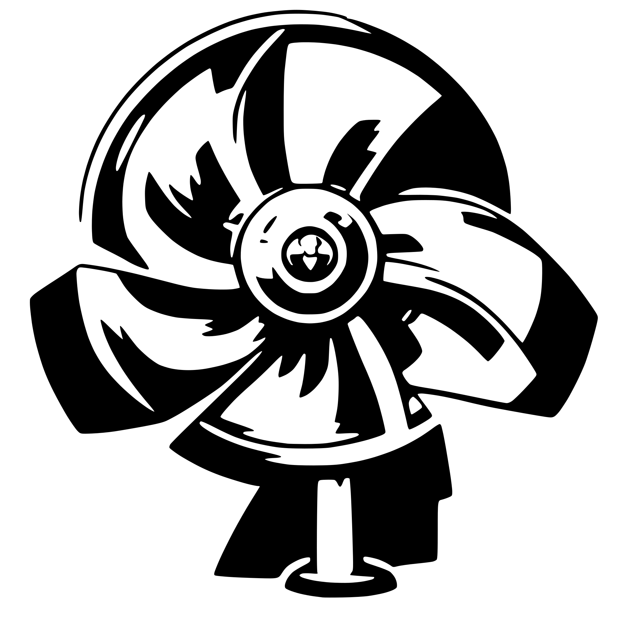 AI-generated SVG of 'Fan'