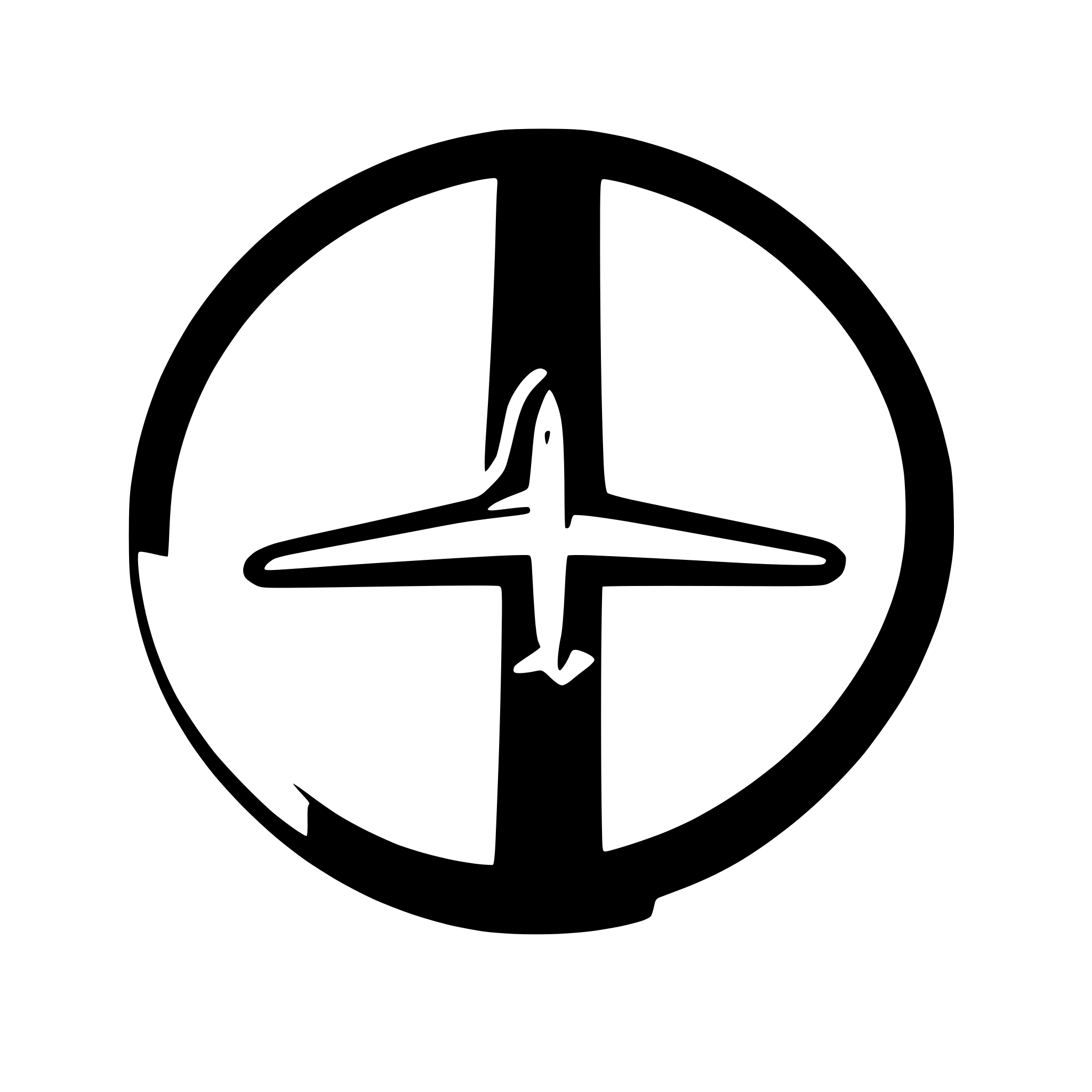 AI-generated SVG of 'aircraft track'