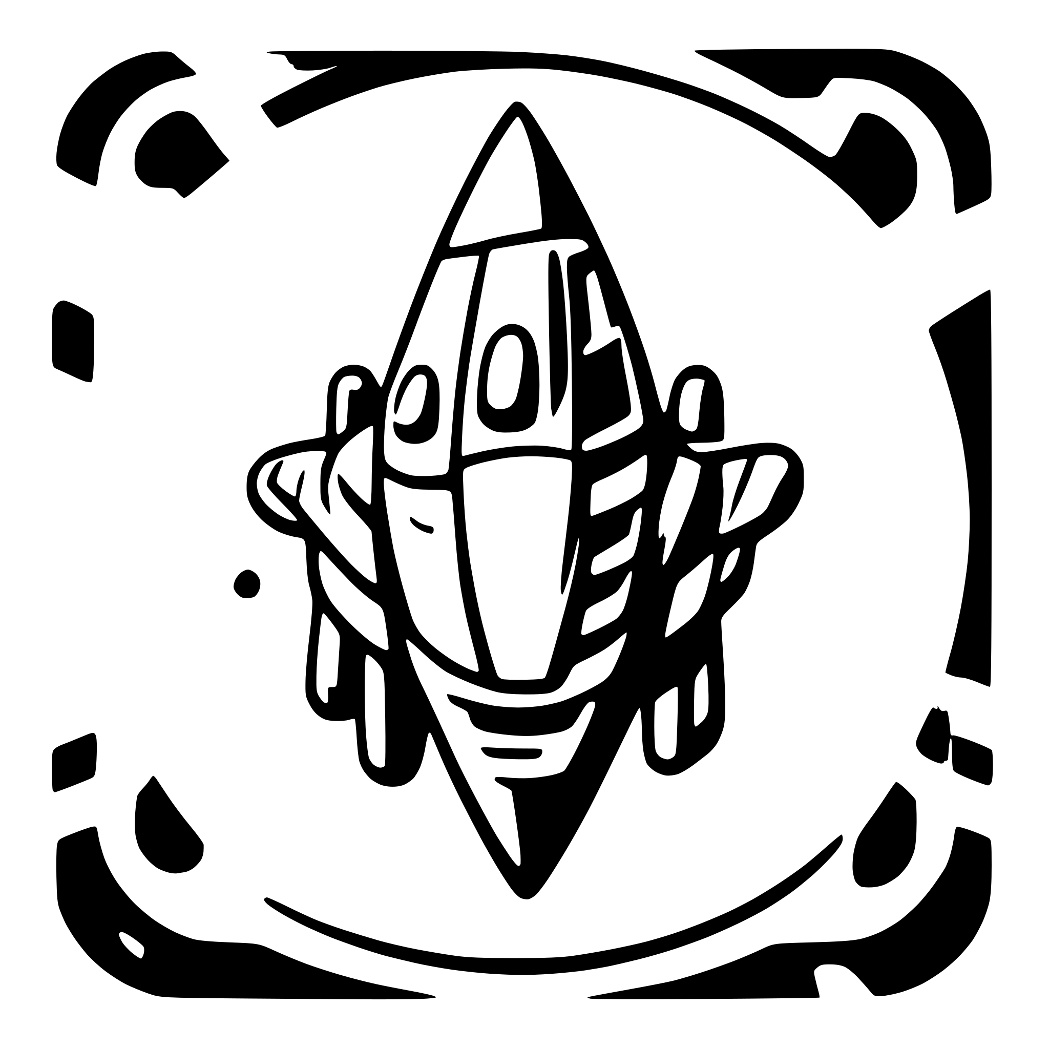 AI-generated SVG of 'spaceship in 45 degrees angle'