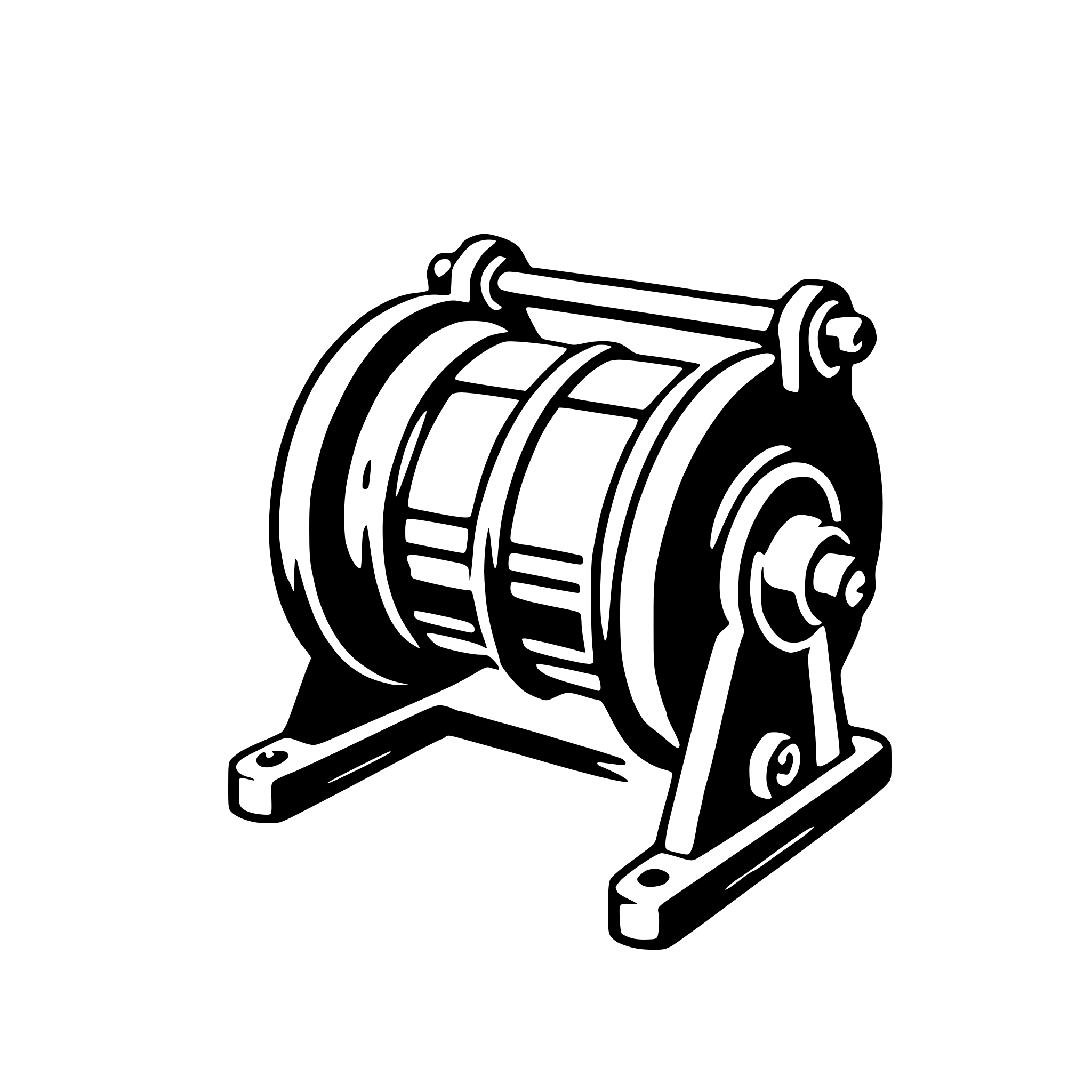 AI-generated SVG of a winch