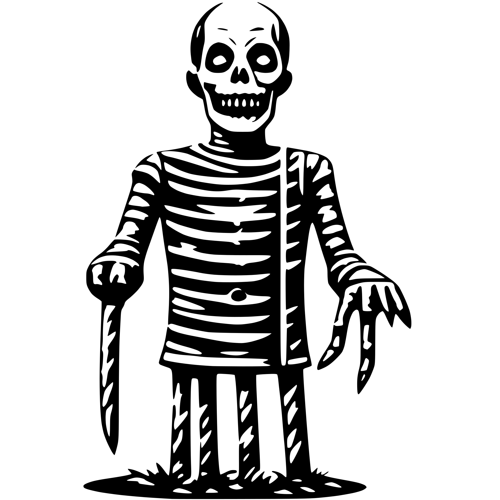 AI-generated SVG of 'horror figure'