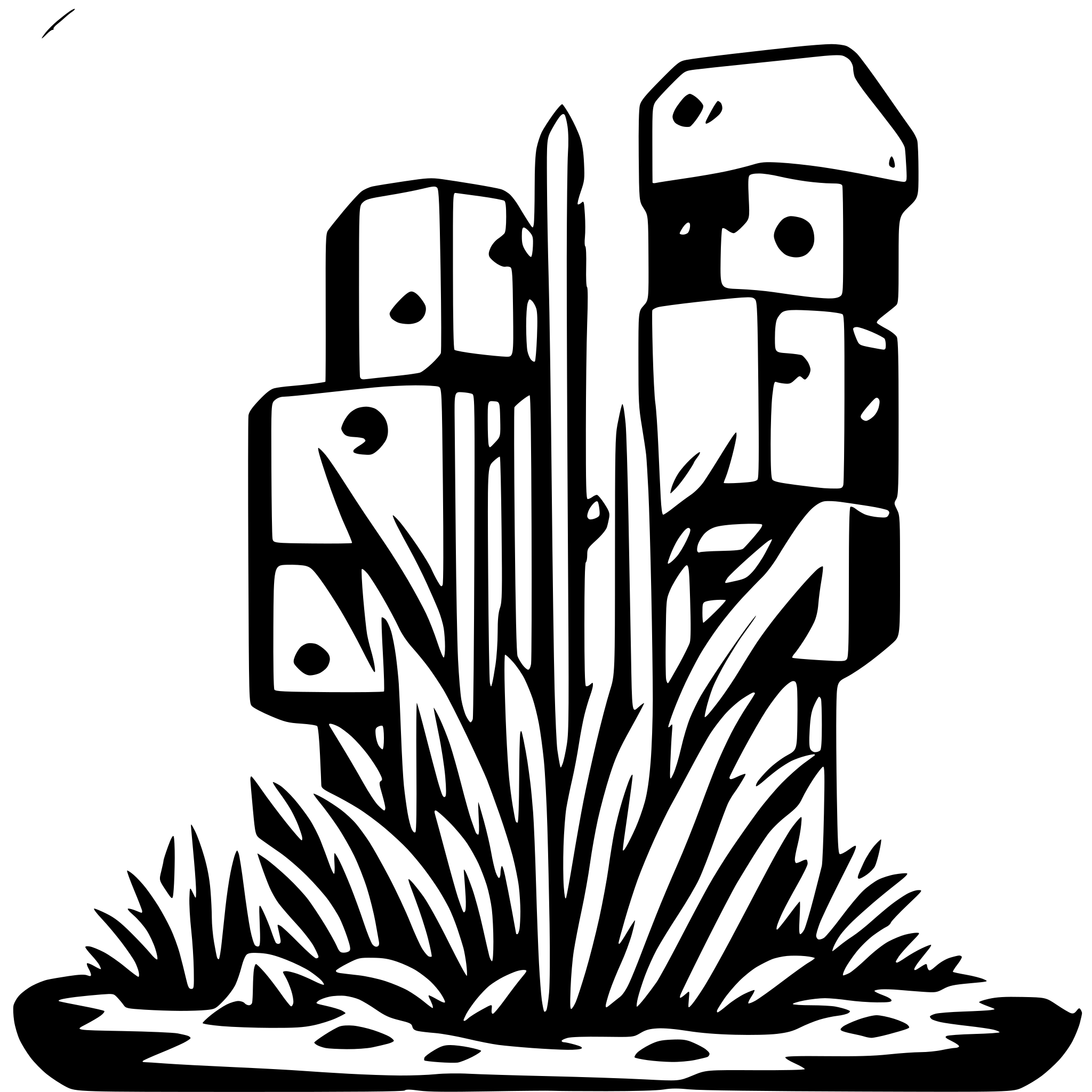 AI-generated SVG of 'minecrft grass block'