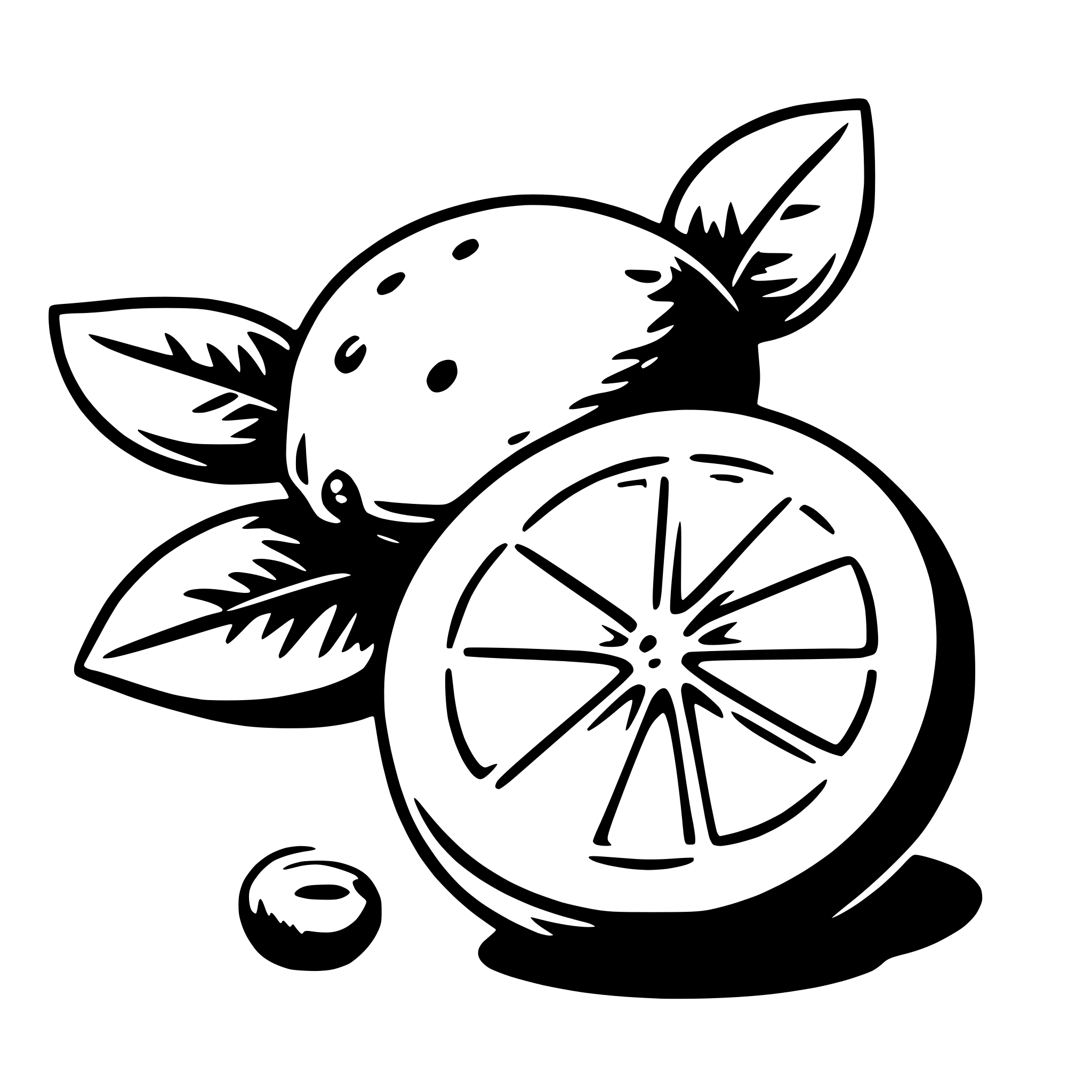 AI-generated SVG of 'lemon'