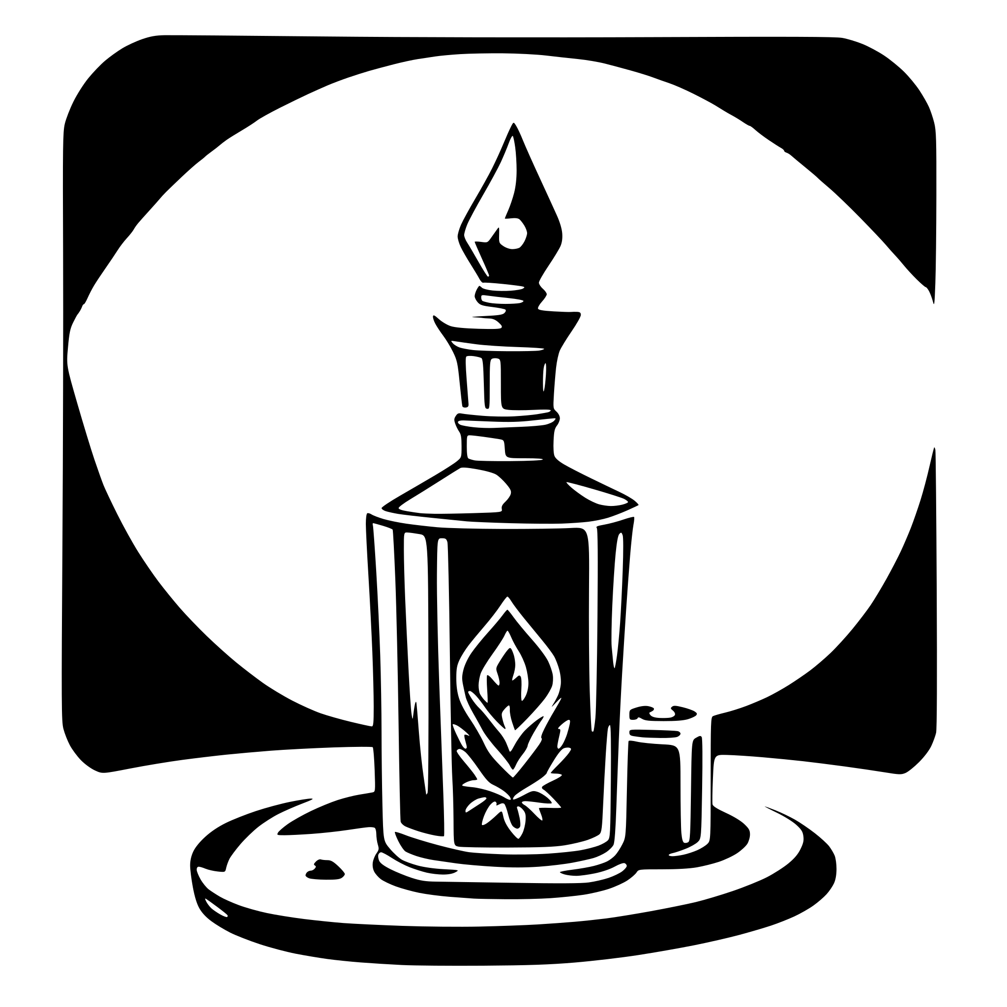 AI-generated SVG of 'عطر الياسمين'