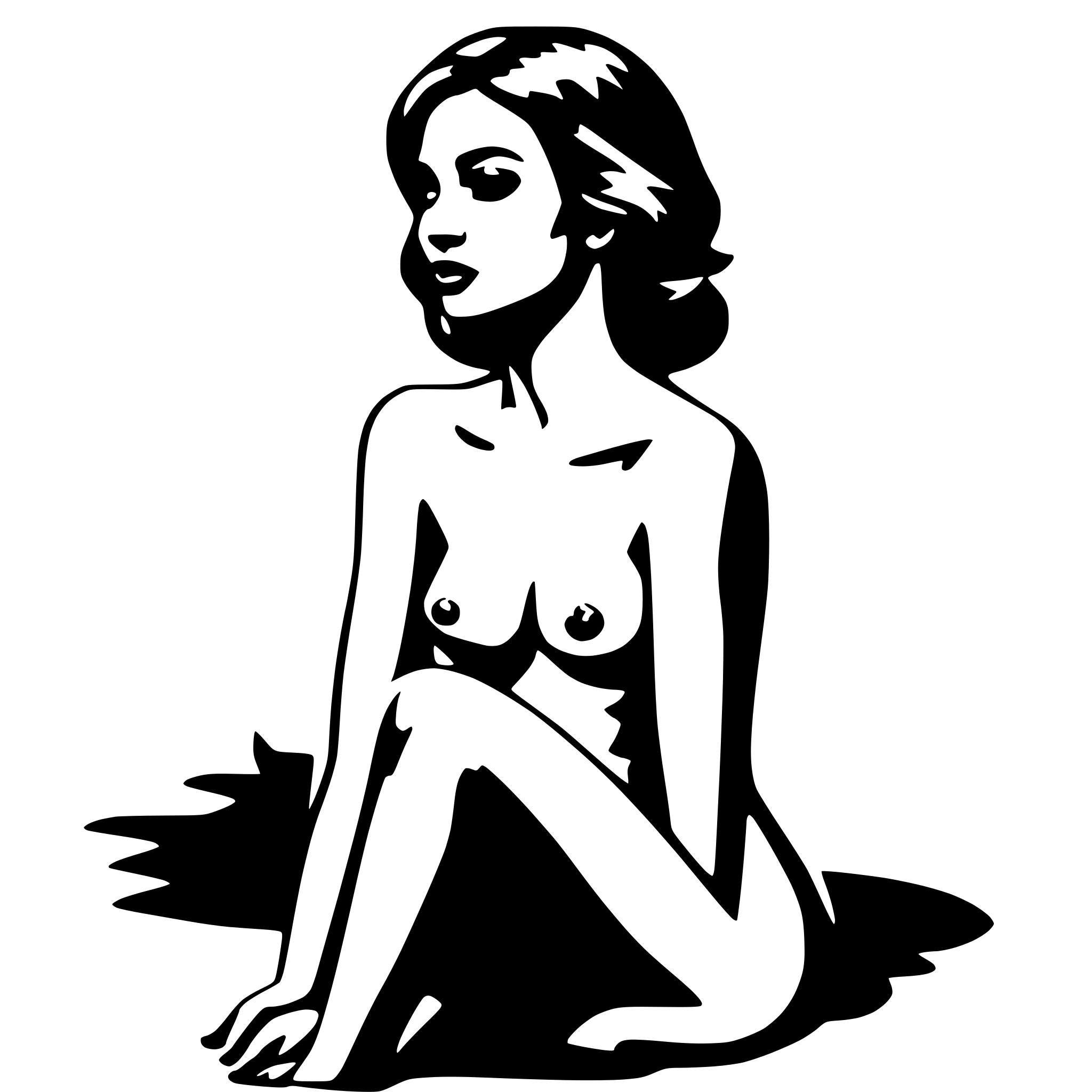 AI-generated SVG of 'nude woman'