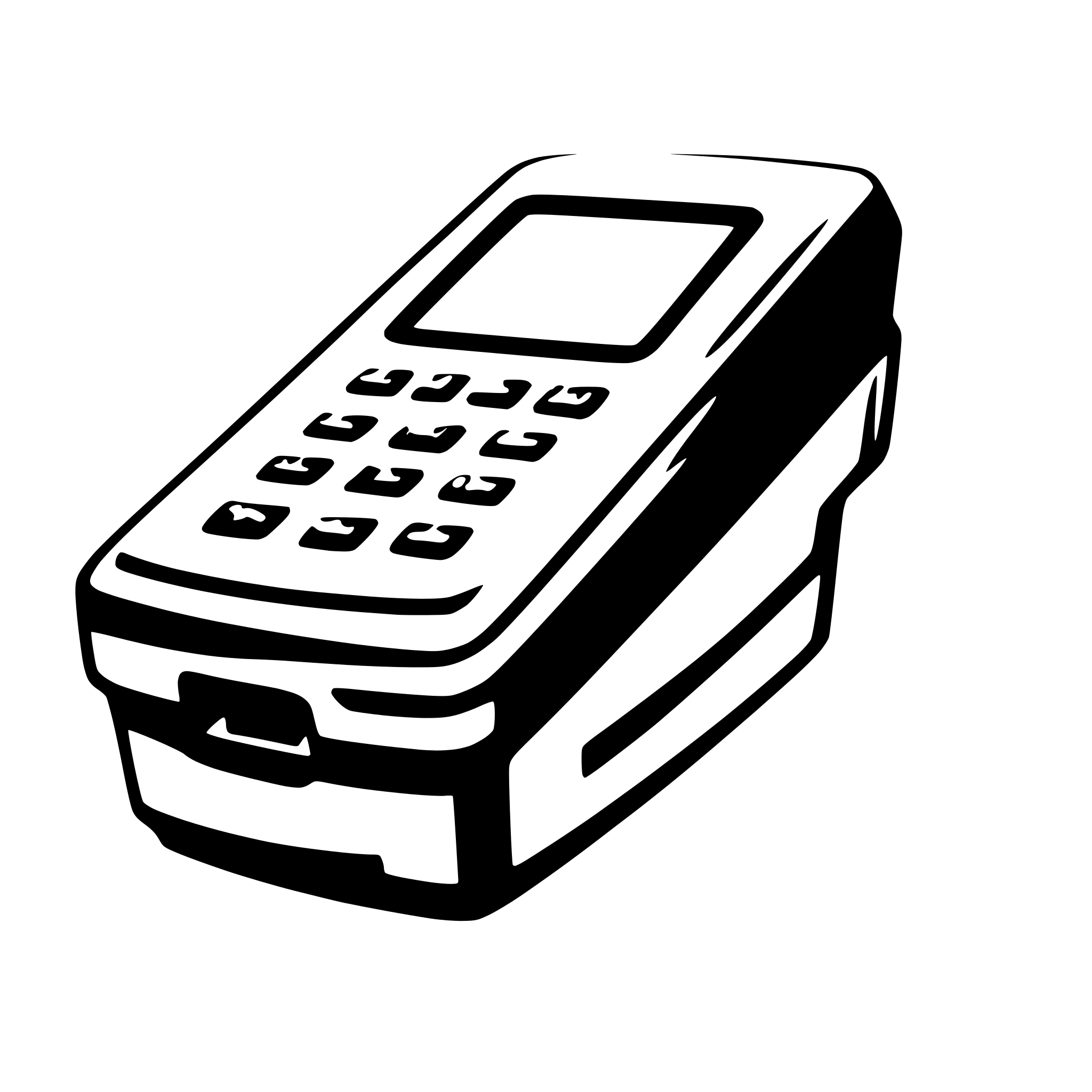 AI-generated SVG of a A sleek, modern credit card machine with a digital screen, designed with advanced encryption features. AI-generated SVG of a A sleek, modern credit card machine with a digital screen, designed with advanced encryption features.