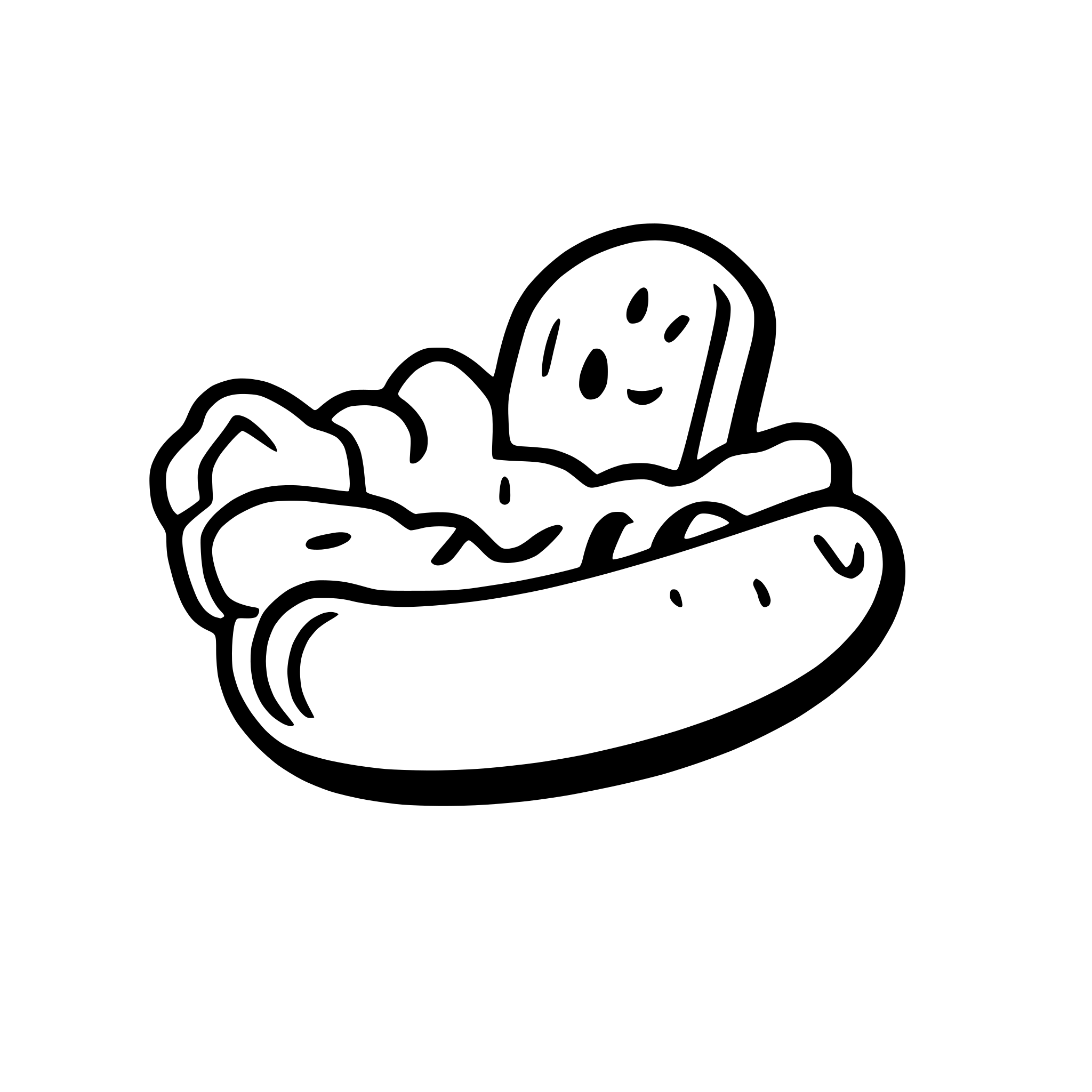 AI-generated SVG of 'hot dog icon'