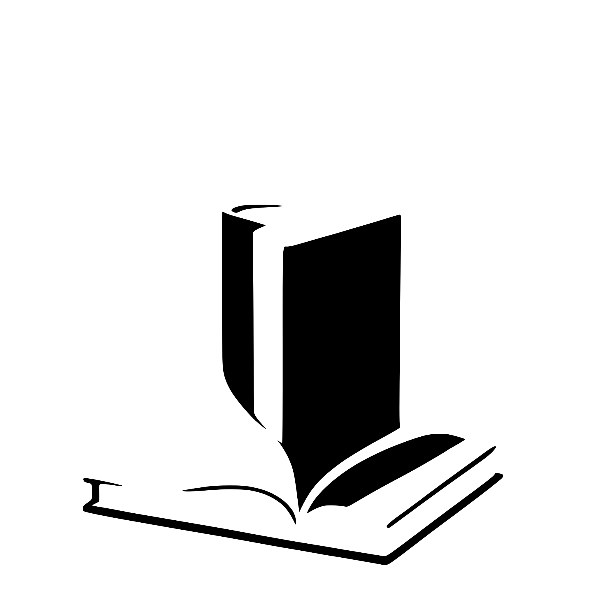 AI-generated SVG of a book