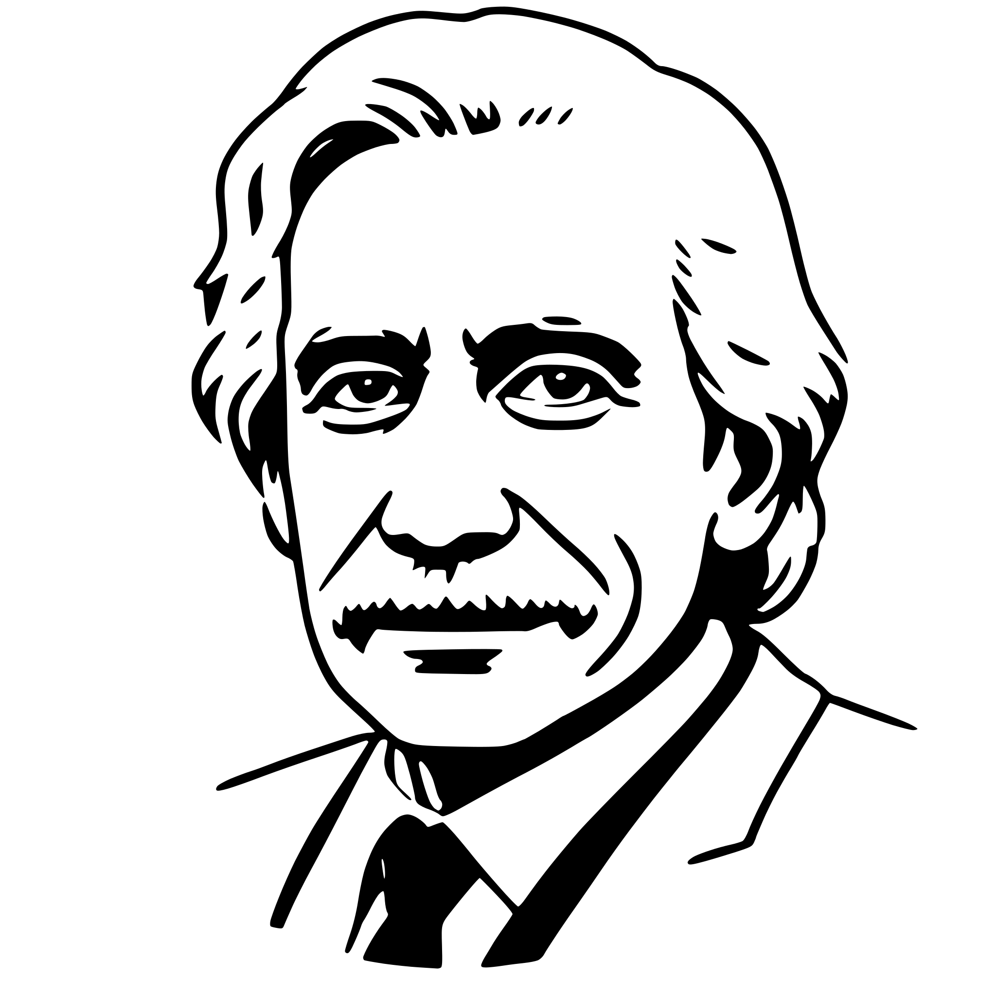 AI-generated SVG of 'albert schweitzer'