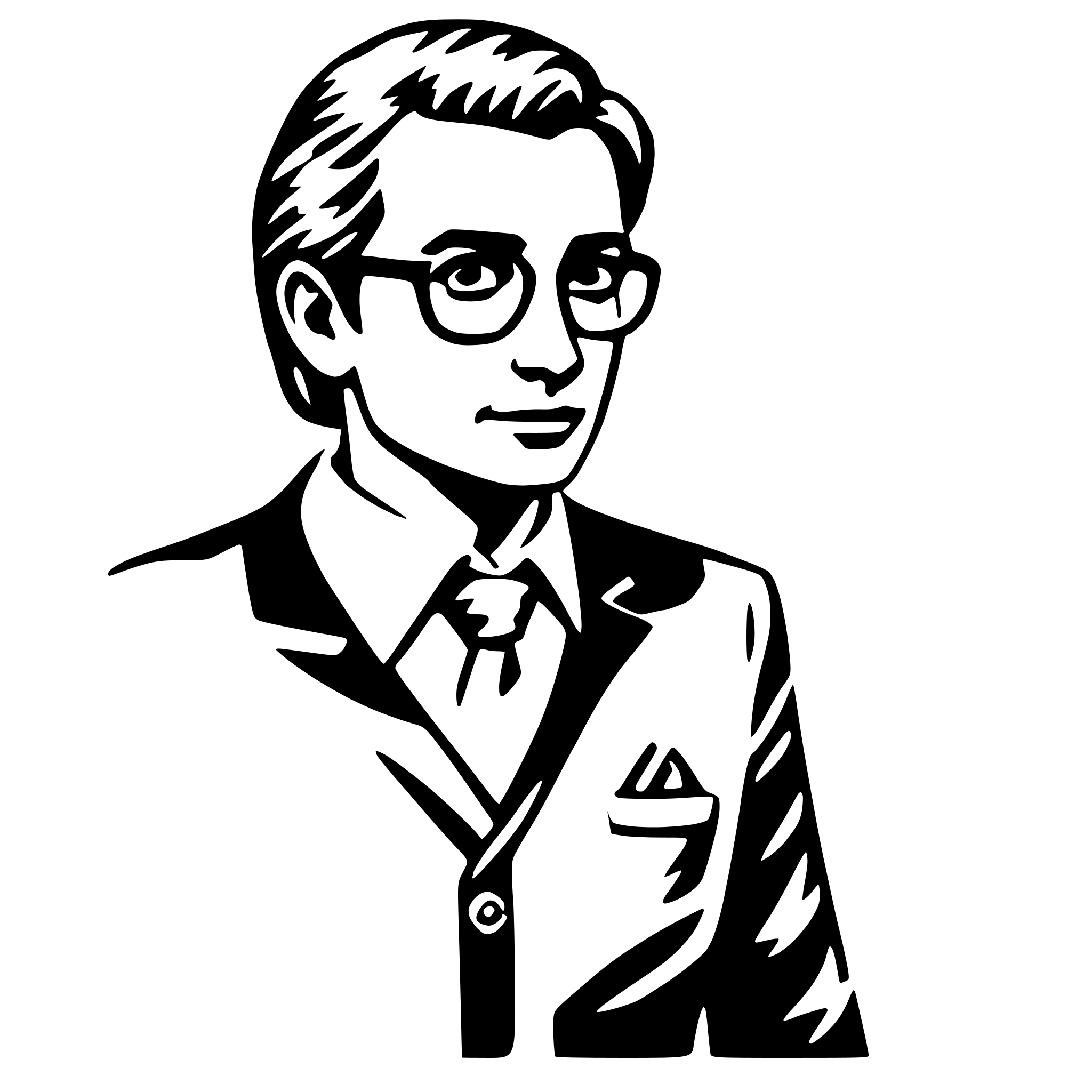 AI-generated SVG of a consultant