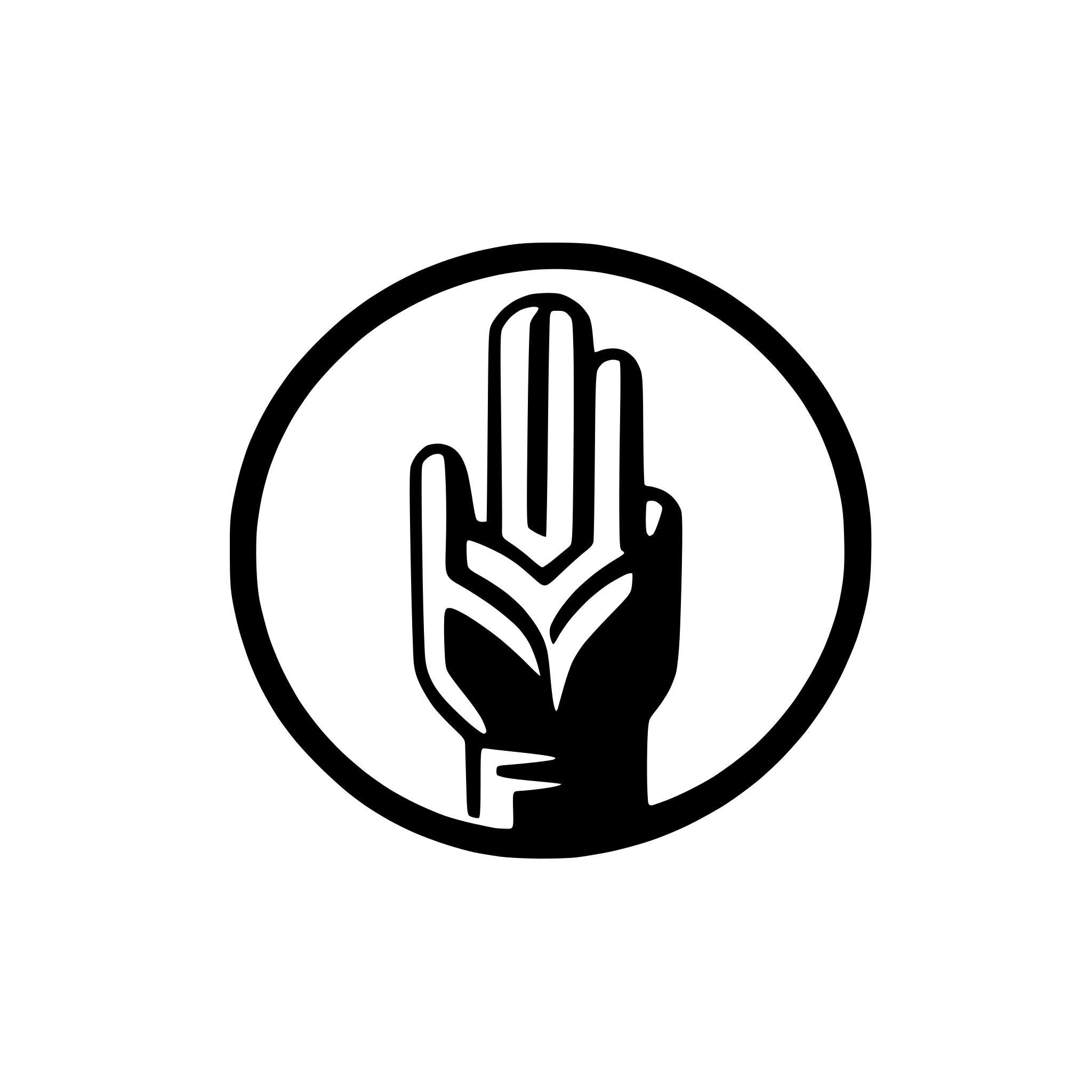 AI-generated SVG of a peace in protest