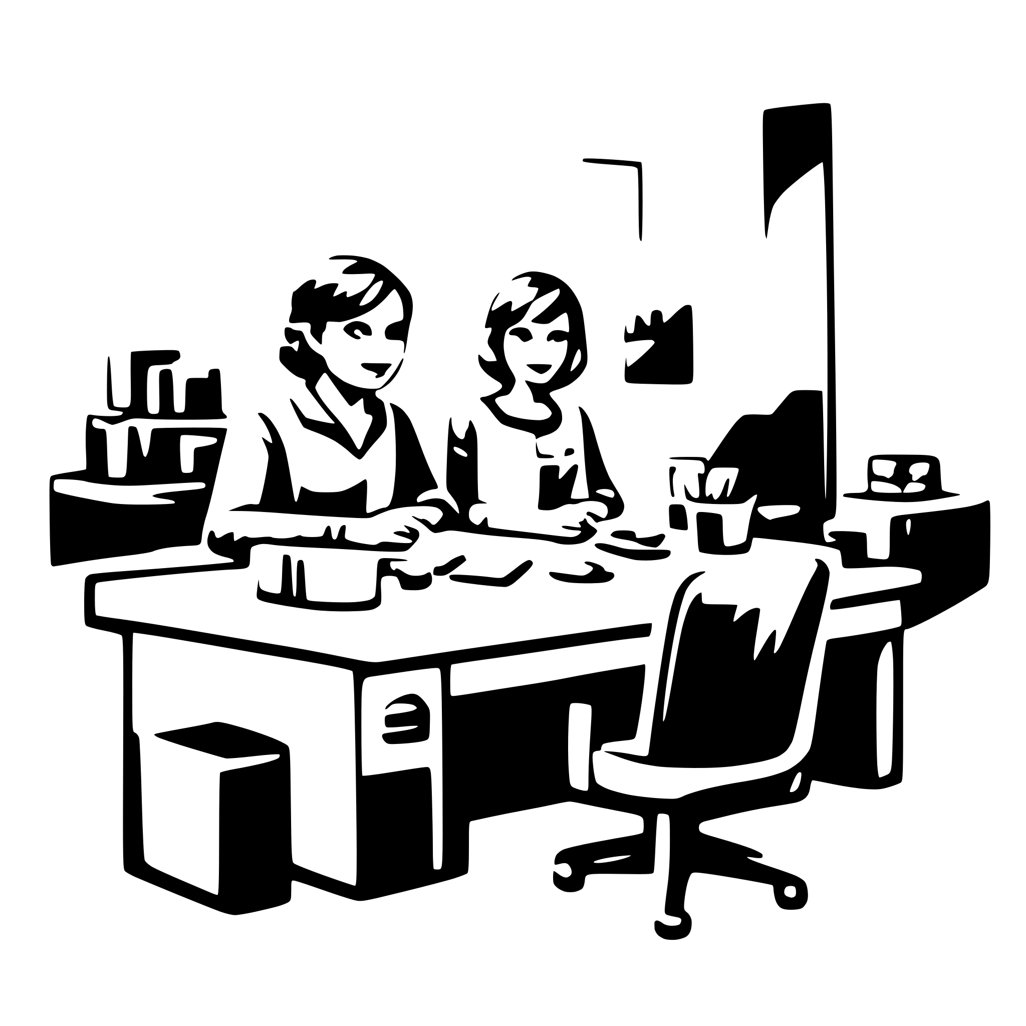 AI-generated SVG of a Small company