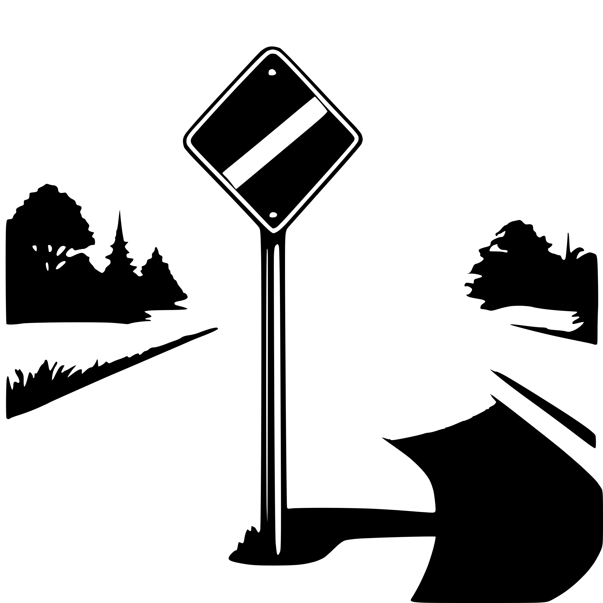 AI-generated SVG of 'road sign no data found'