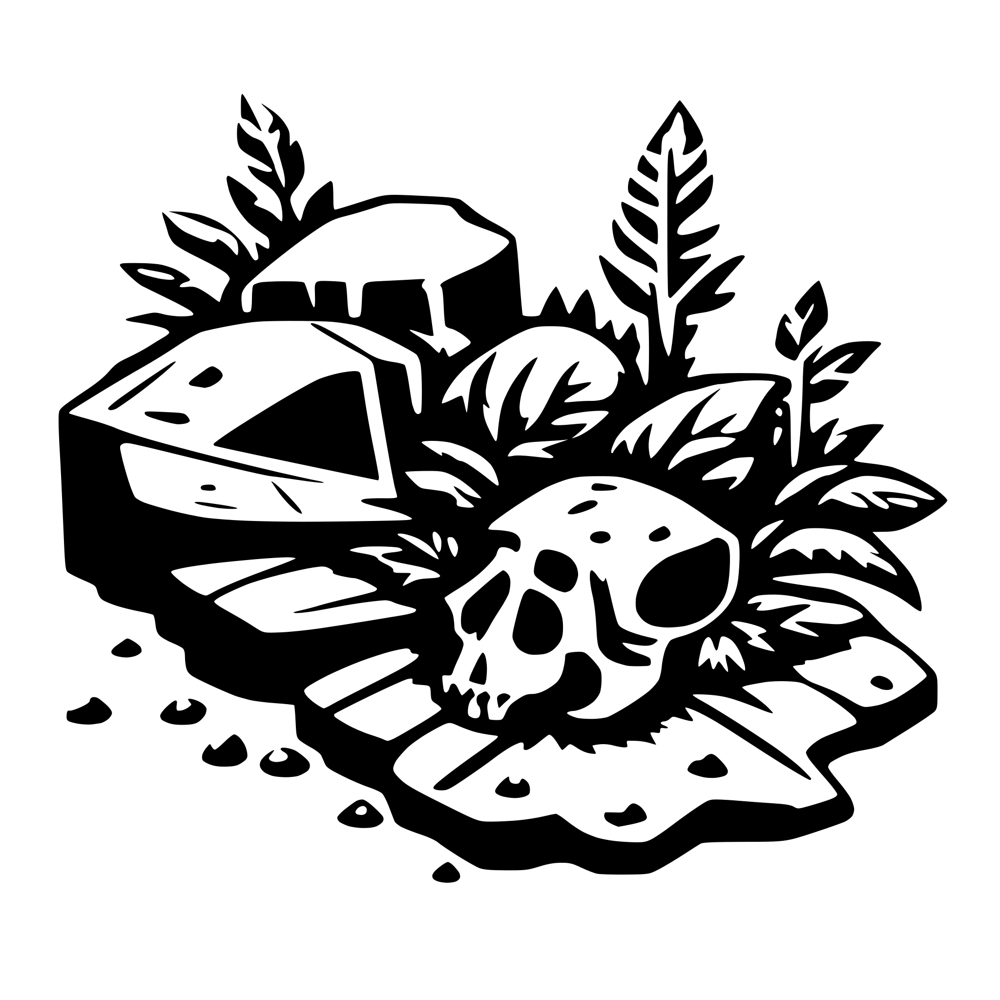 AI-generated SVG of a decomposition