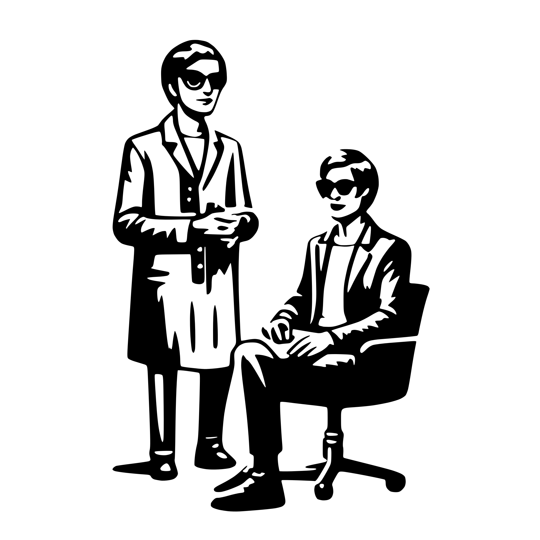 AI-generated SVG of 'Privacy consultant'