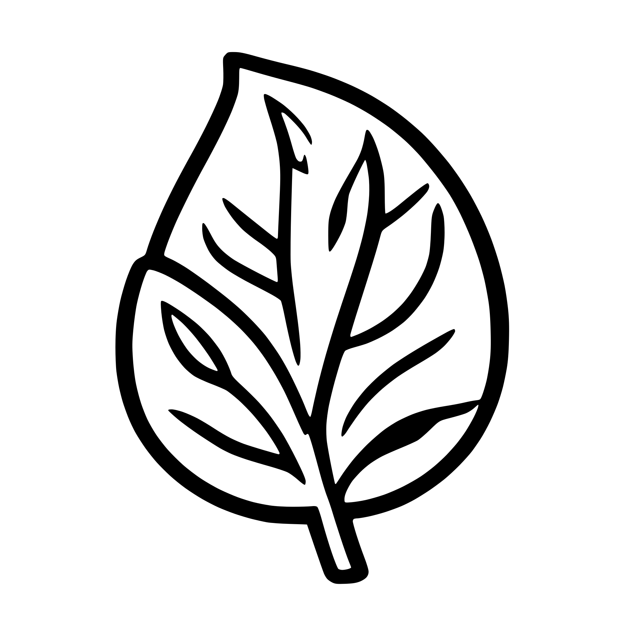AI-generated SVG of 'a Leaf icon green'