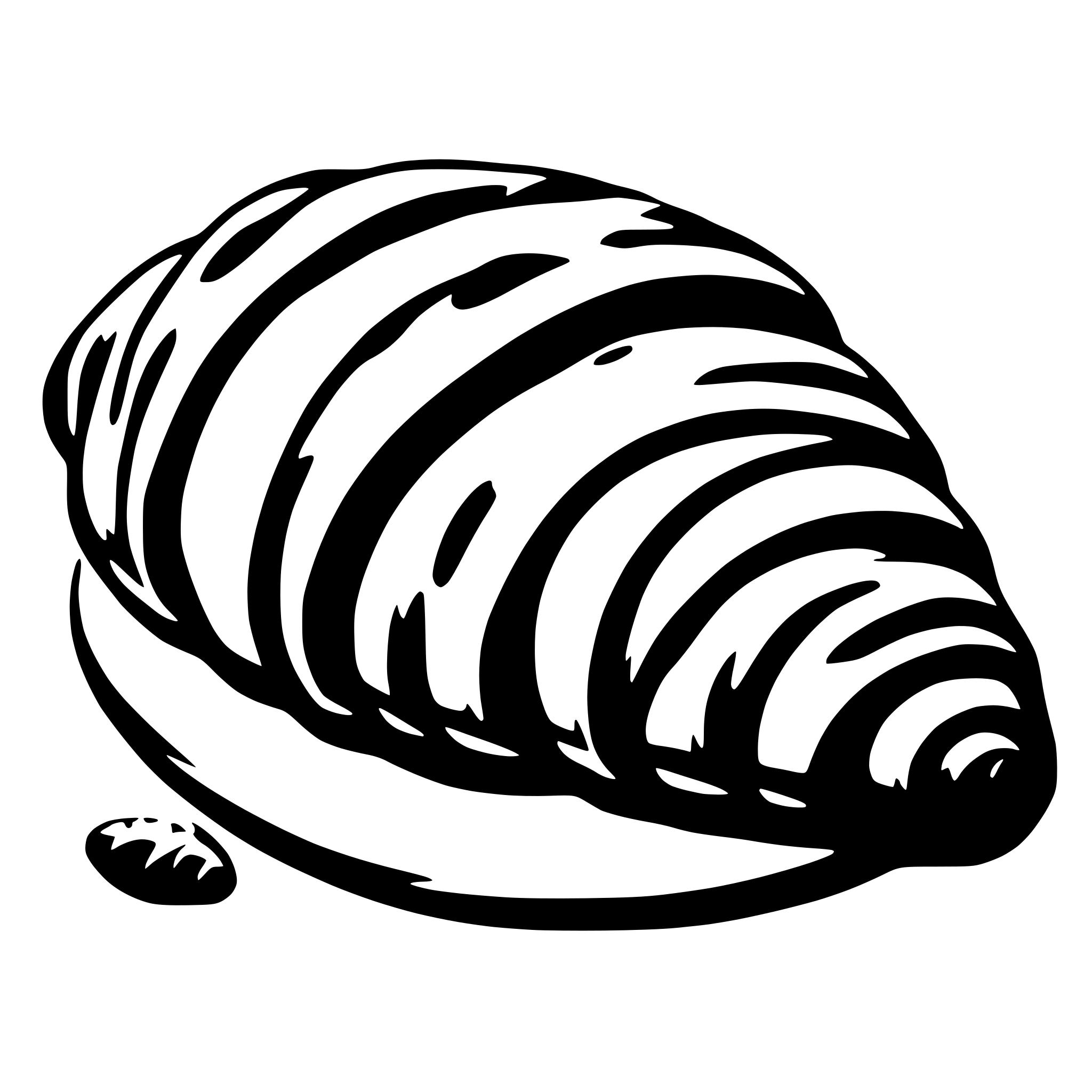 AI-generated SVG of a croissant