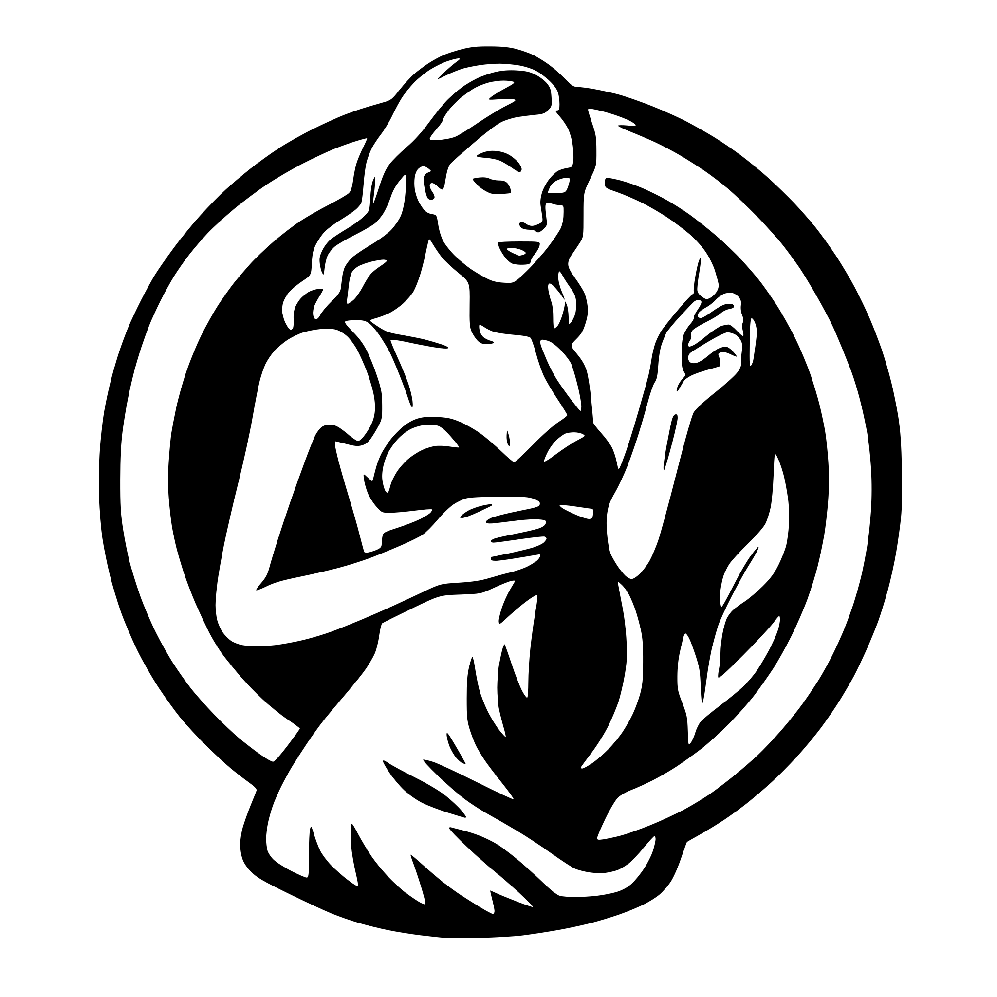 AI-generated SVG of 'pregnant woman support'