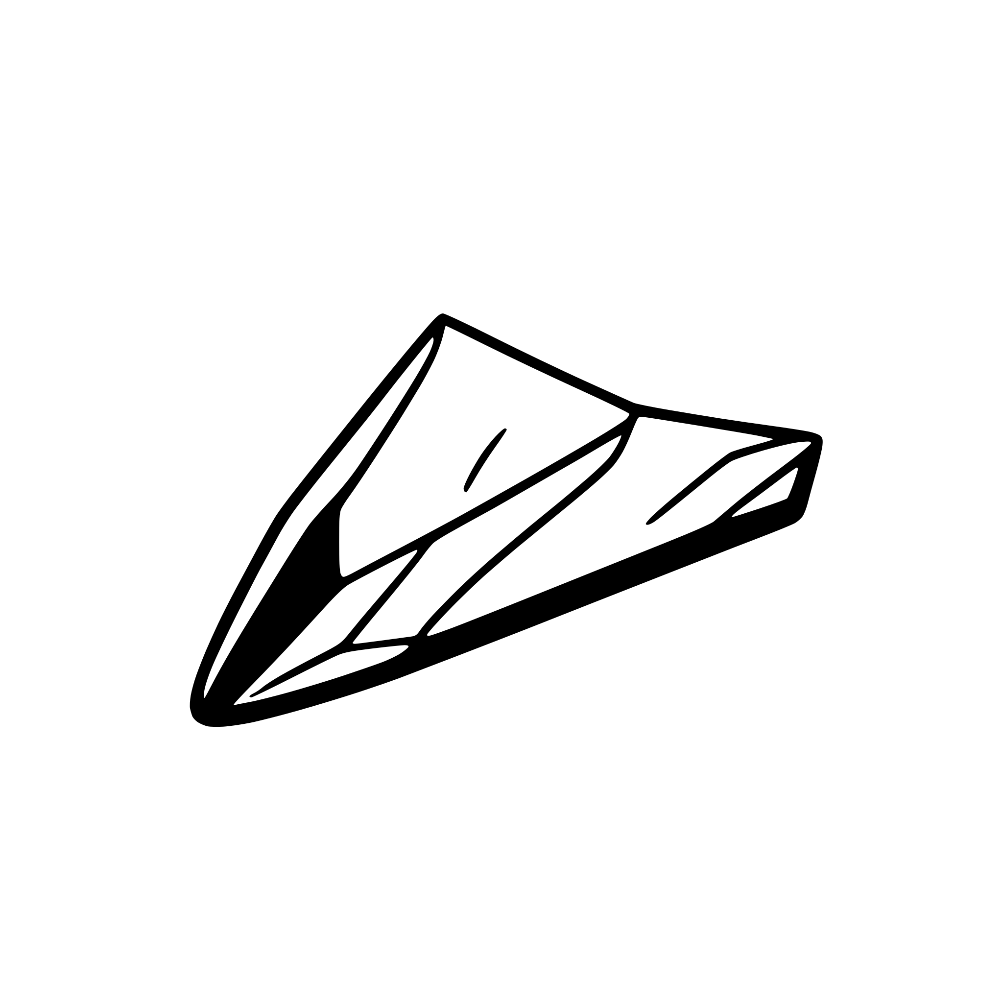 AI-generated SVG of a paper plane