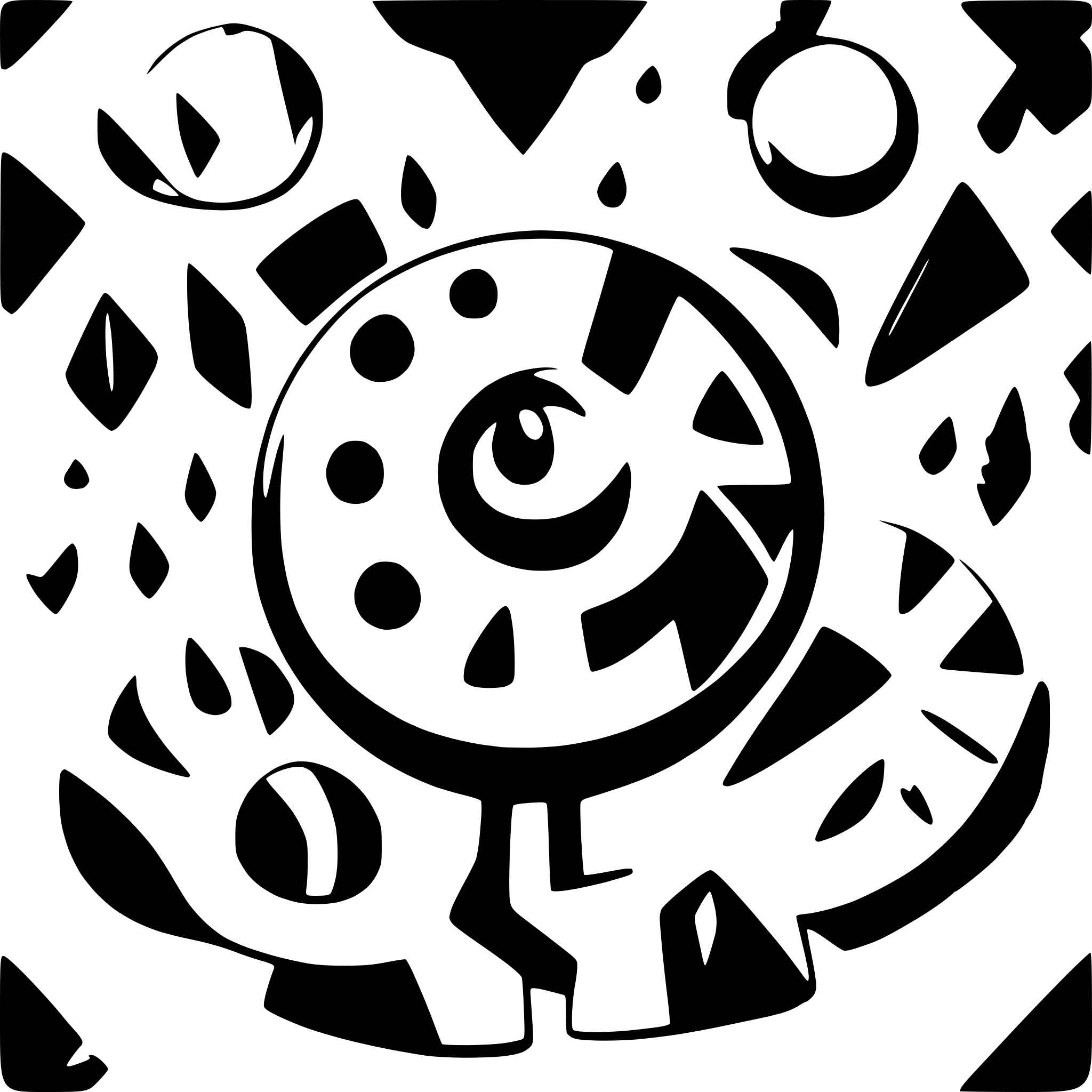 AI-generated SVG of a Abstract shapes and colors black yellow a lot of shapes dynamic