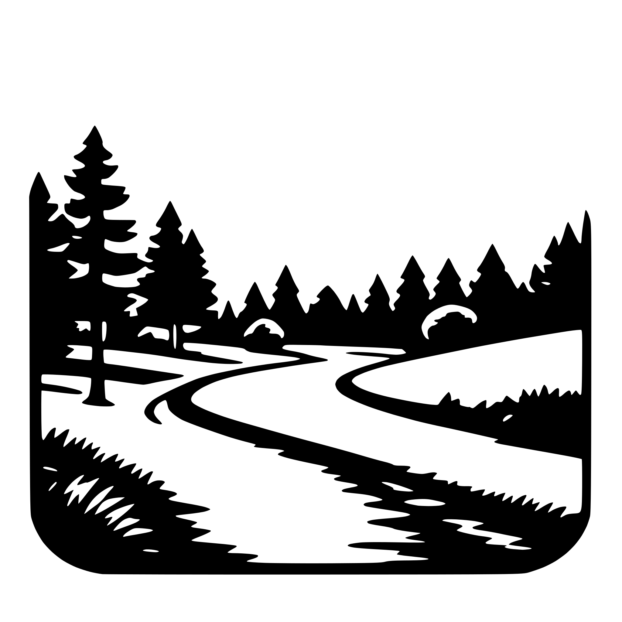 AI-generated SVG of 'mountain scenery'
