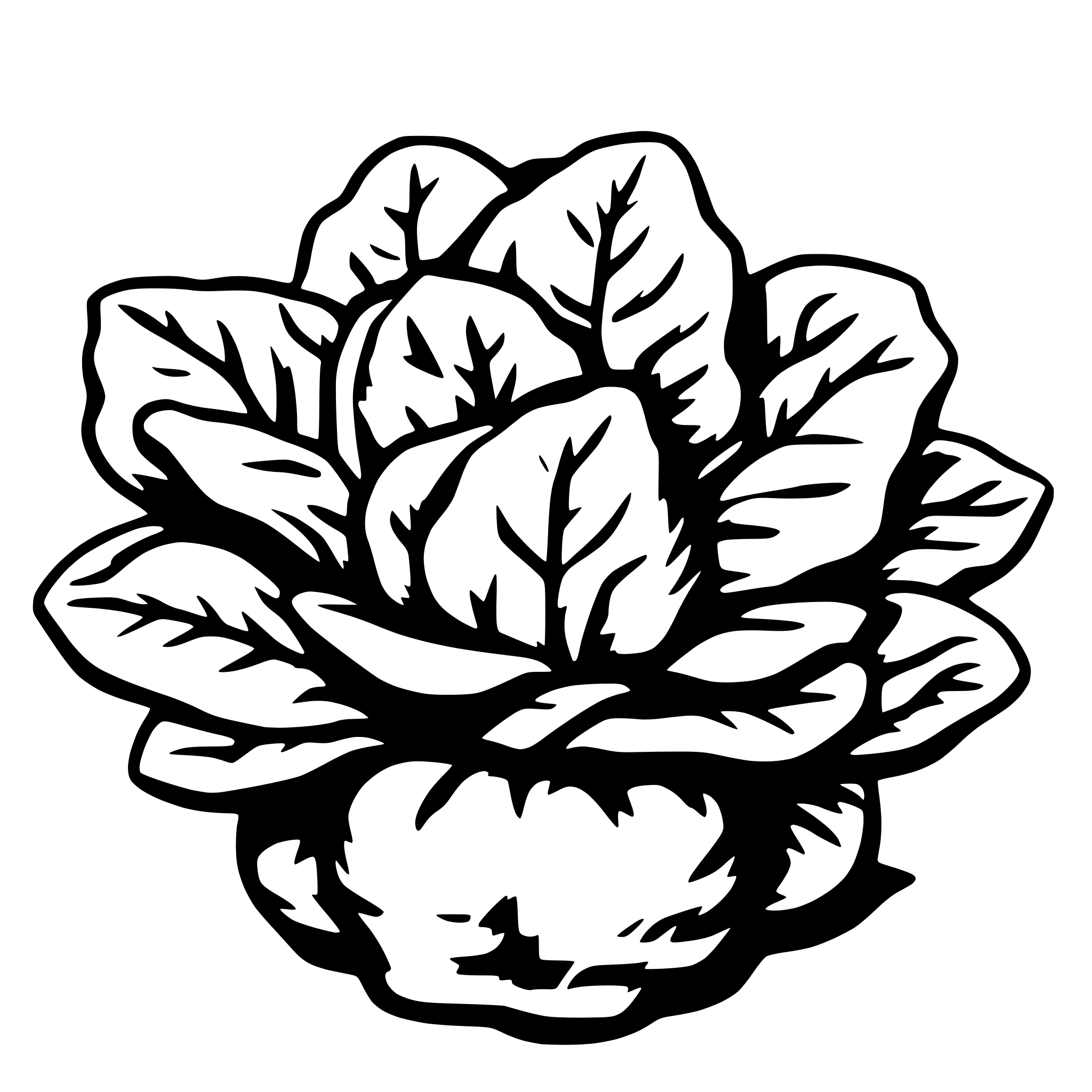 AI-generated SVG of 'small lettuce'