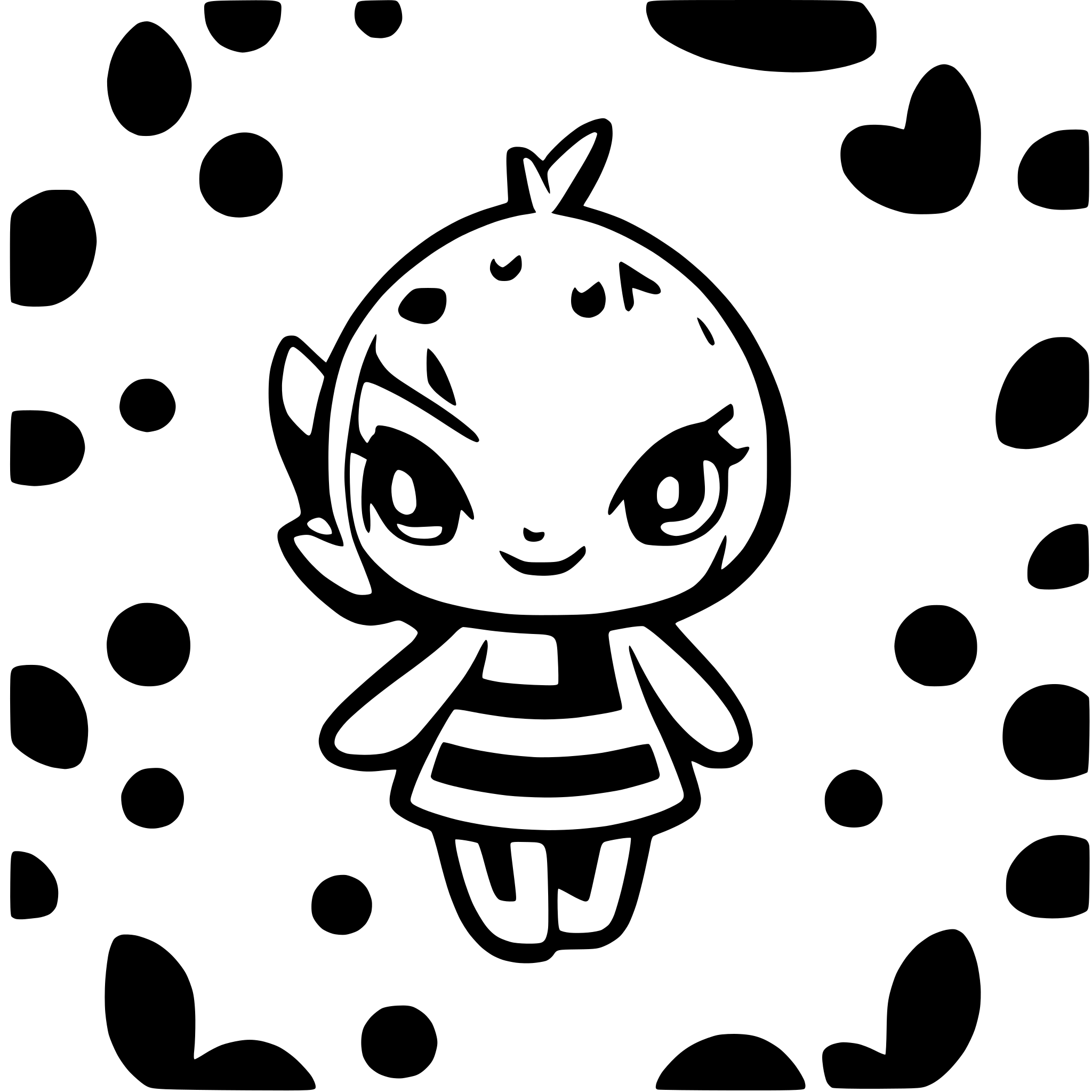 AI-generated SVG of 'narwal'