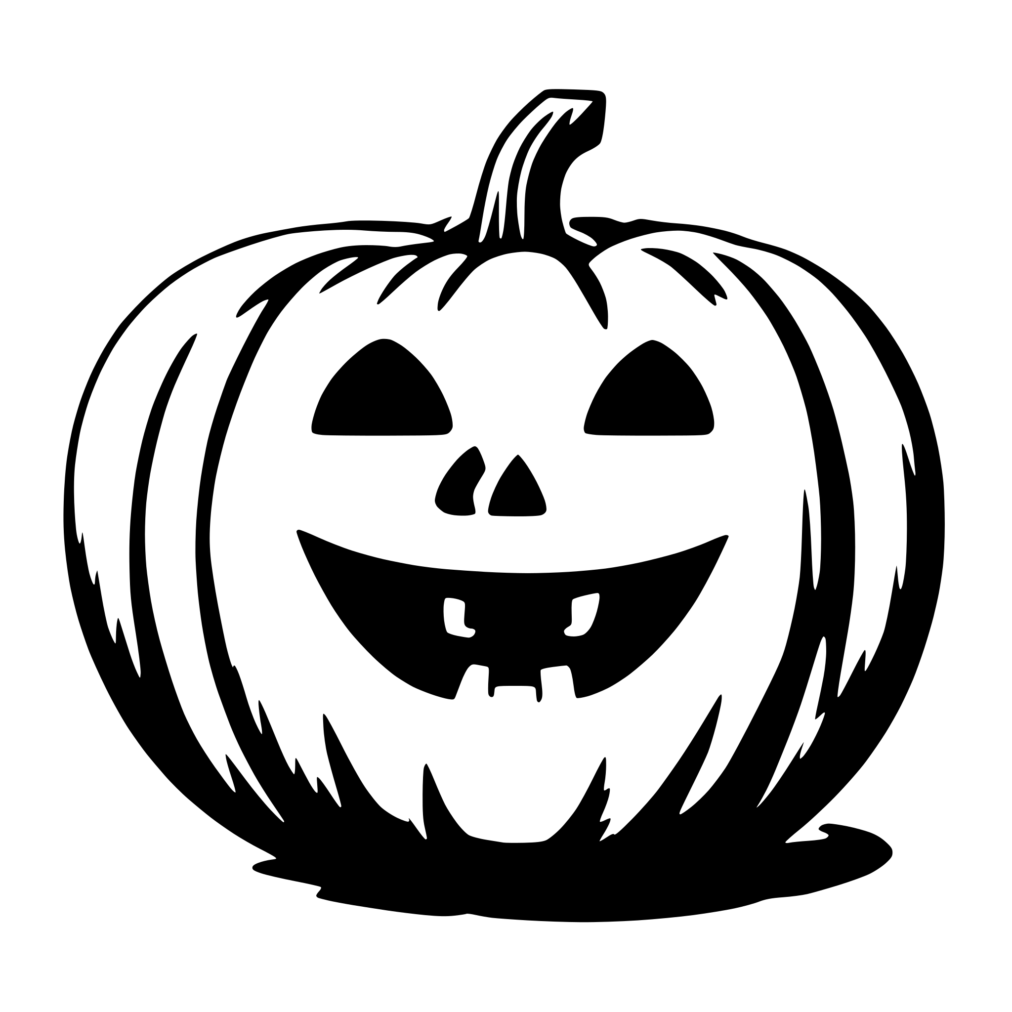 AI-generated SVG of 'Halloweenpumpkin'