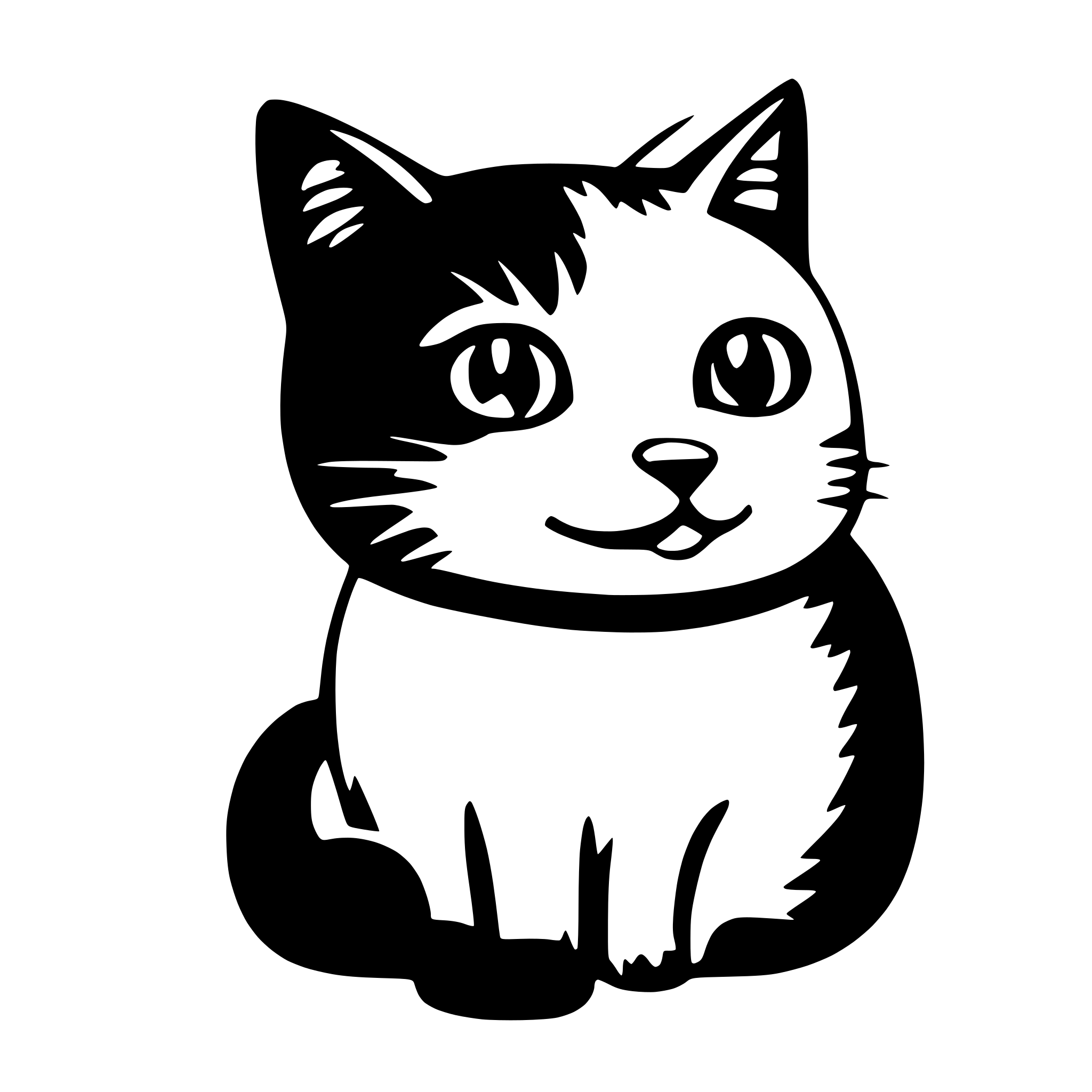 AI-generated SVG of 'chat'