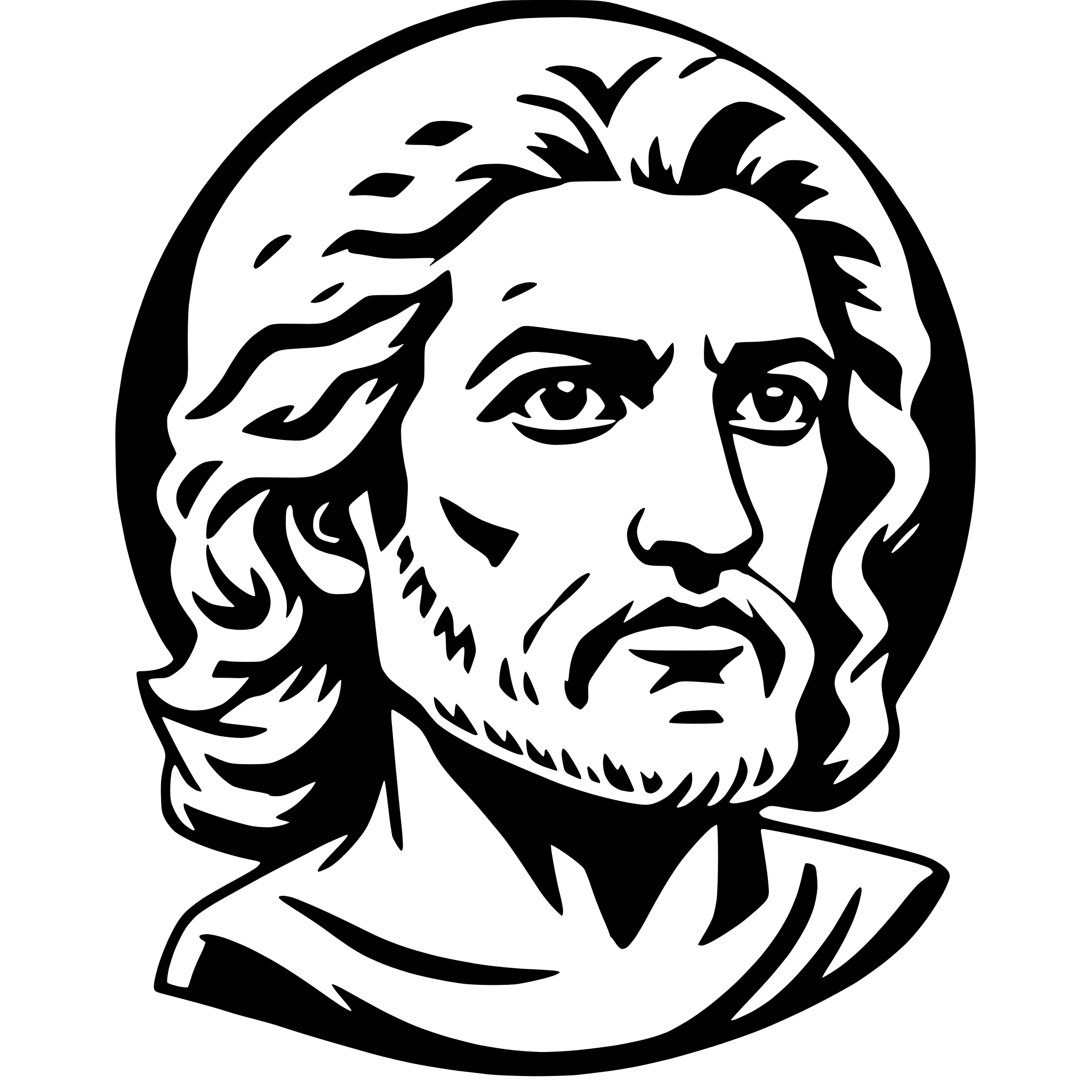 AI-generated SVG of 'zeus'
