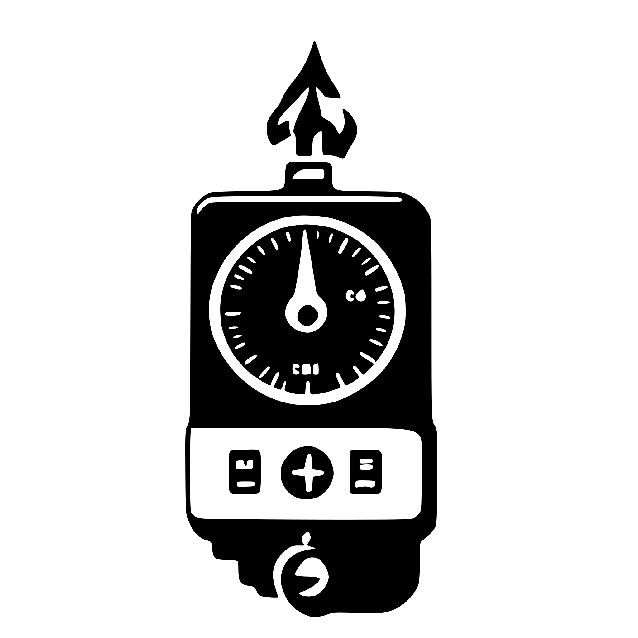 AI-generated SVG of a energy meter