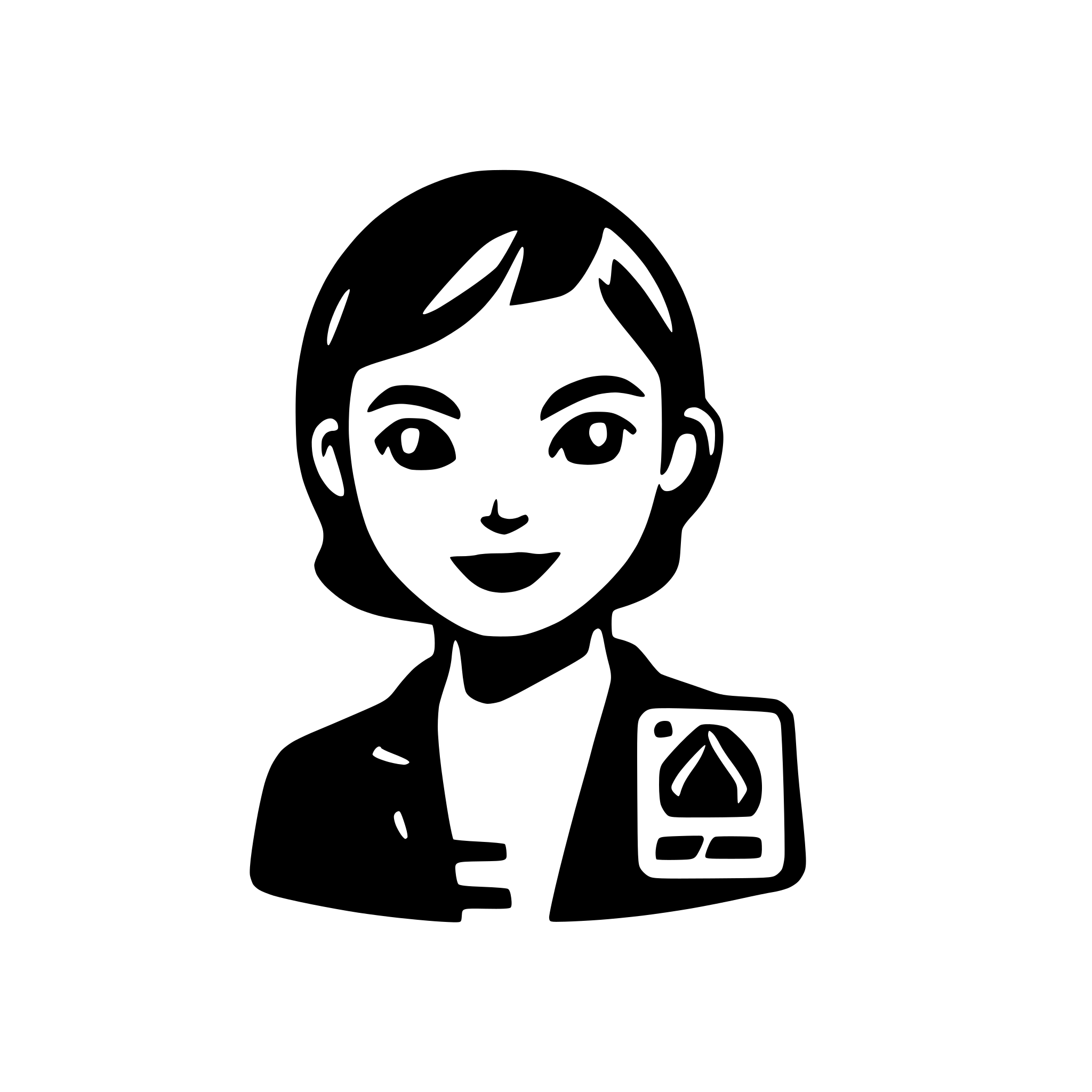 AI-generated SVG of a biometric