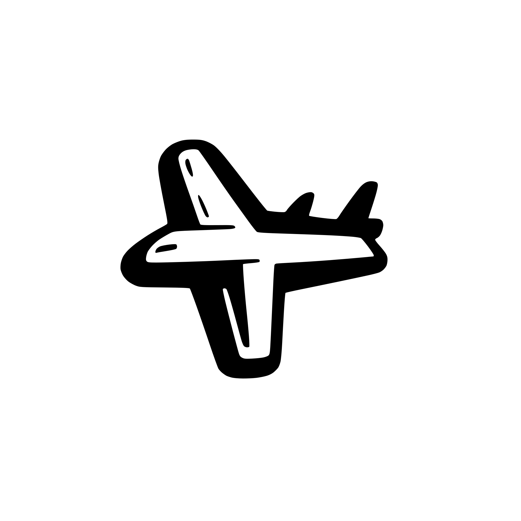 AI-generated SVG of 'airplane'