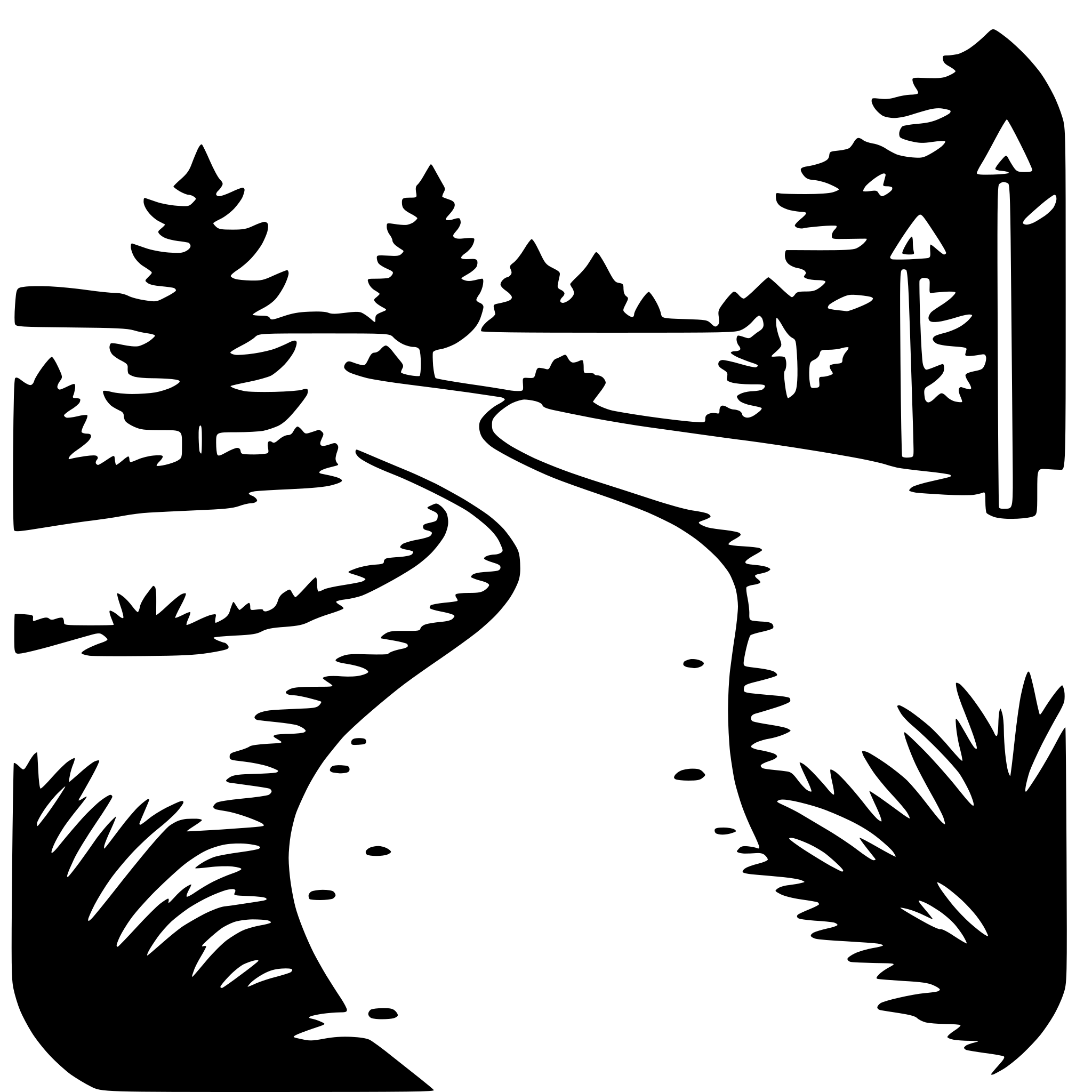 AI-generated SVG of 'nature trail'