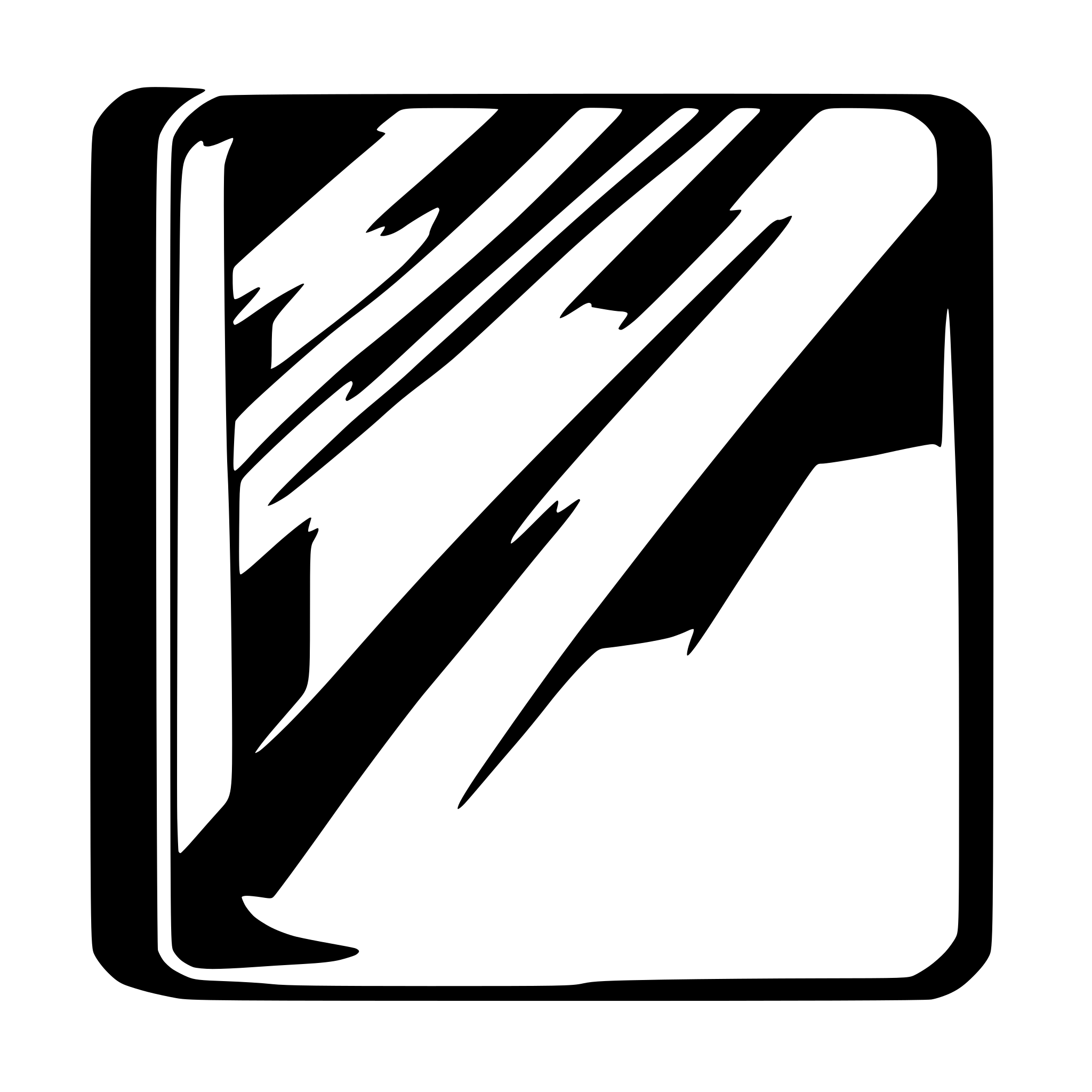 AI-generated SVG of a aluminum profile
