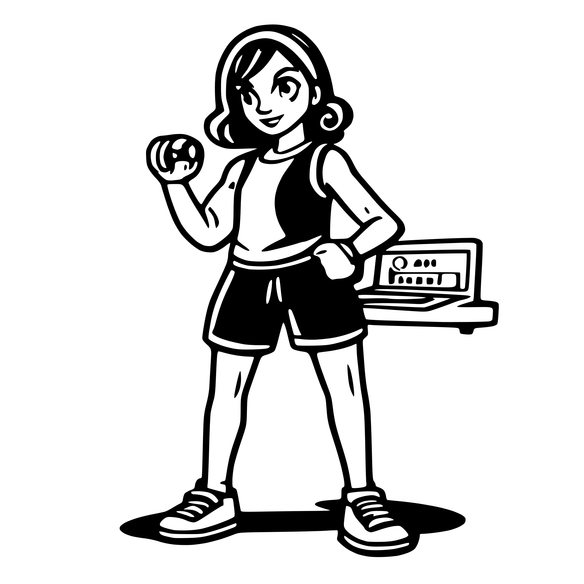 AI-generated SVG of a A fitness-themed network error illustration showing a confused cartoon character in workout clothes trying to connect to the internet. The character is holding a dumbbell in one hand and a disconnected Wi-Fi cable in the other. The background should be minimal, with subtle fitness icons (like a yoga mat, kettlebell, or timer) and a red 'No Signal' icon above. Style should be clean, modern, and mobile app-friendly. Use soft colors with a positive, slightly humorous tone.