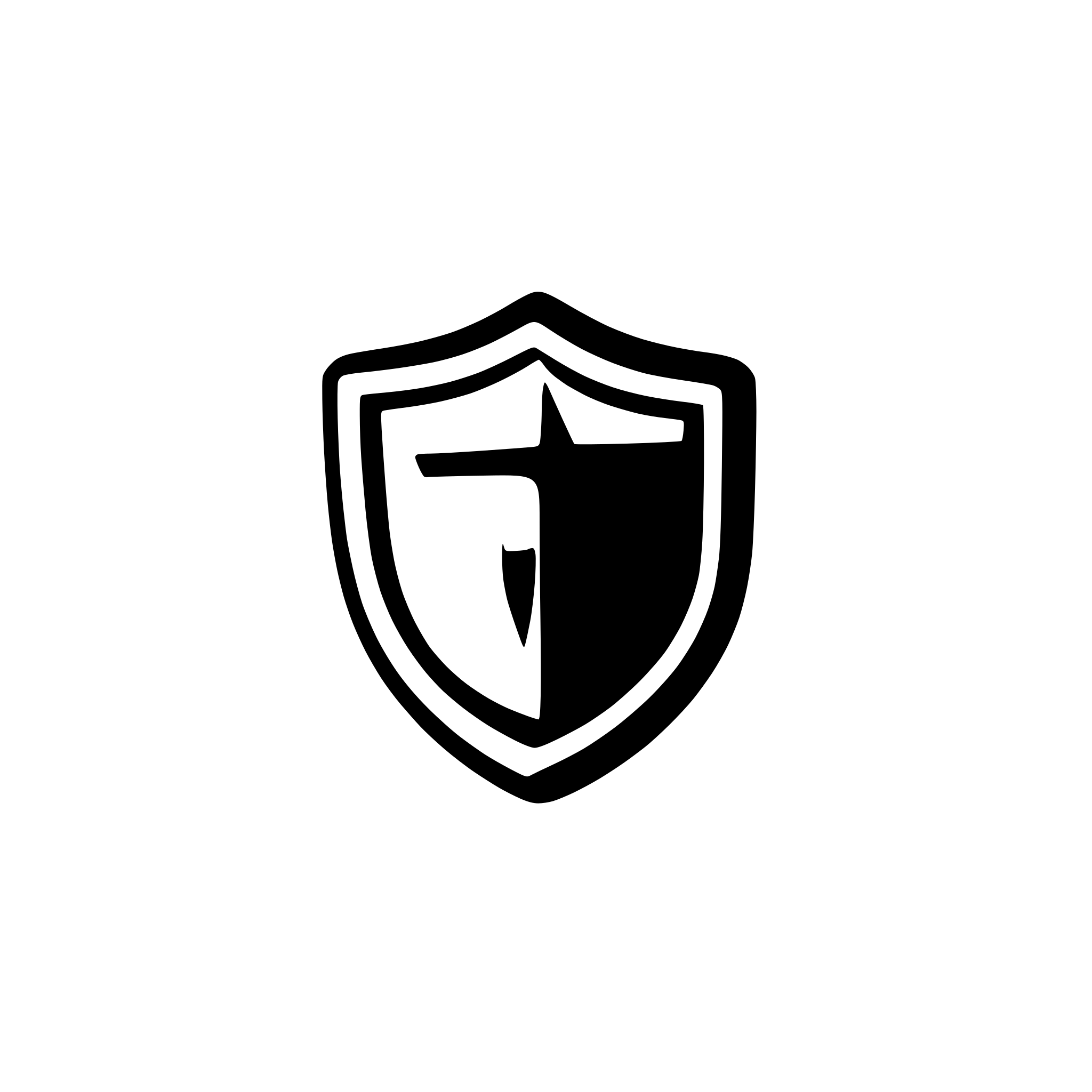 AI-generated SVG of a A clean, modern shield-shaped badge in bronze with a server icon in the center. Minimalist, flat design, suitable for digital use. No text. SVG format.