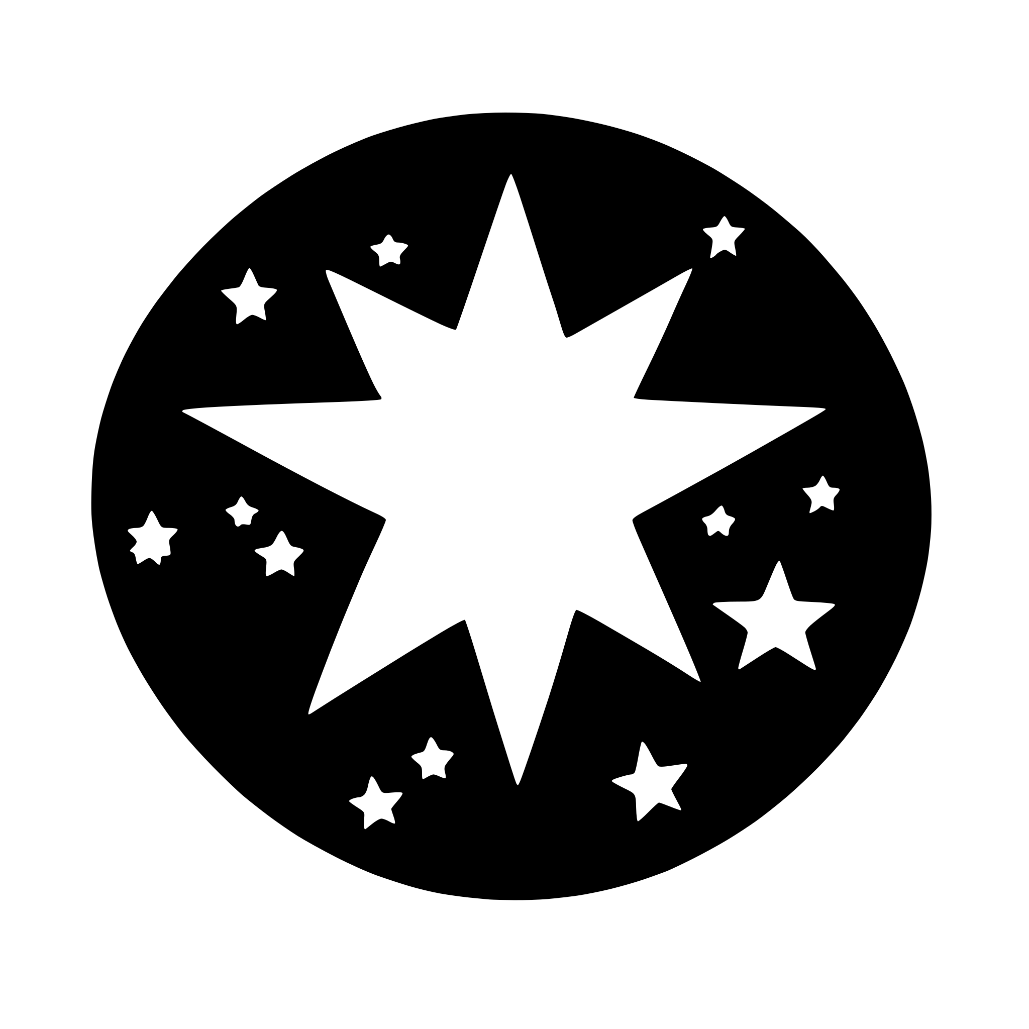 AI-generated SVG of a stars