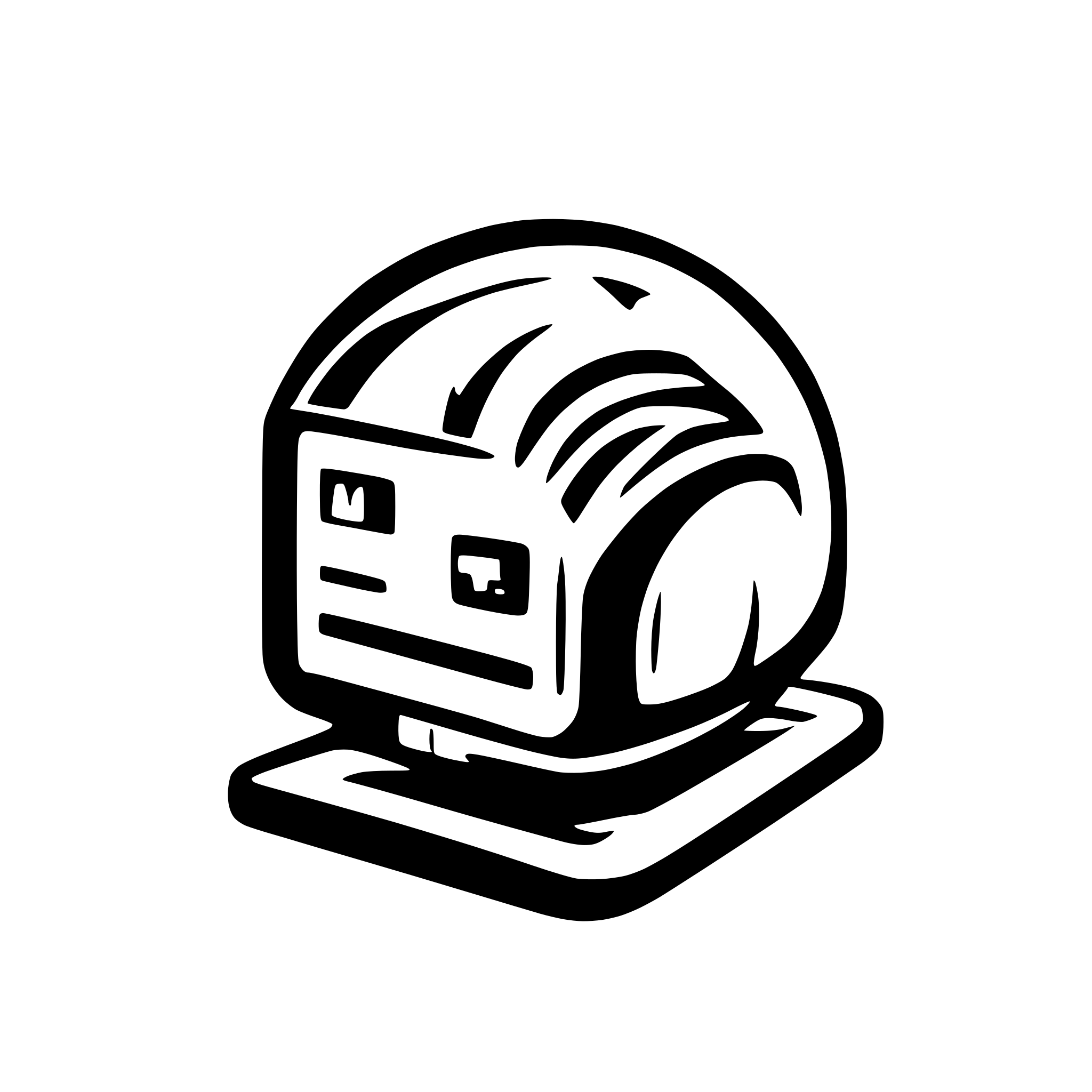 AI-generated SVG of 'A swiss computer'