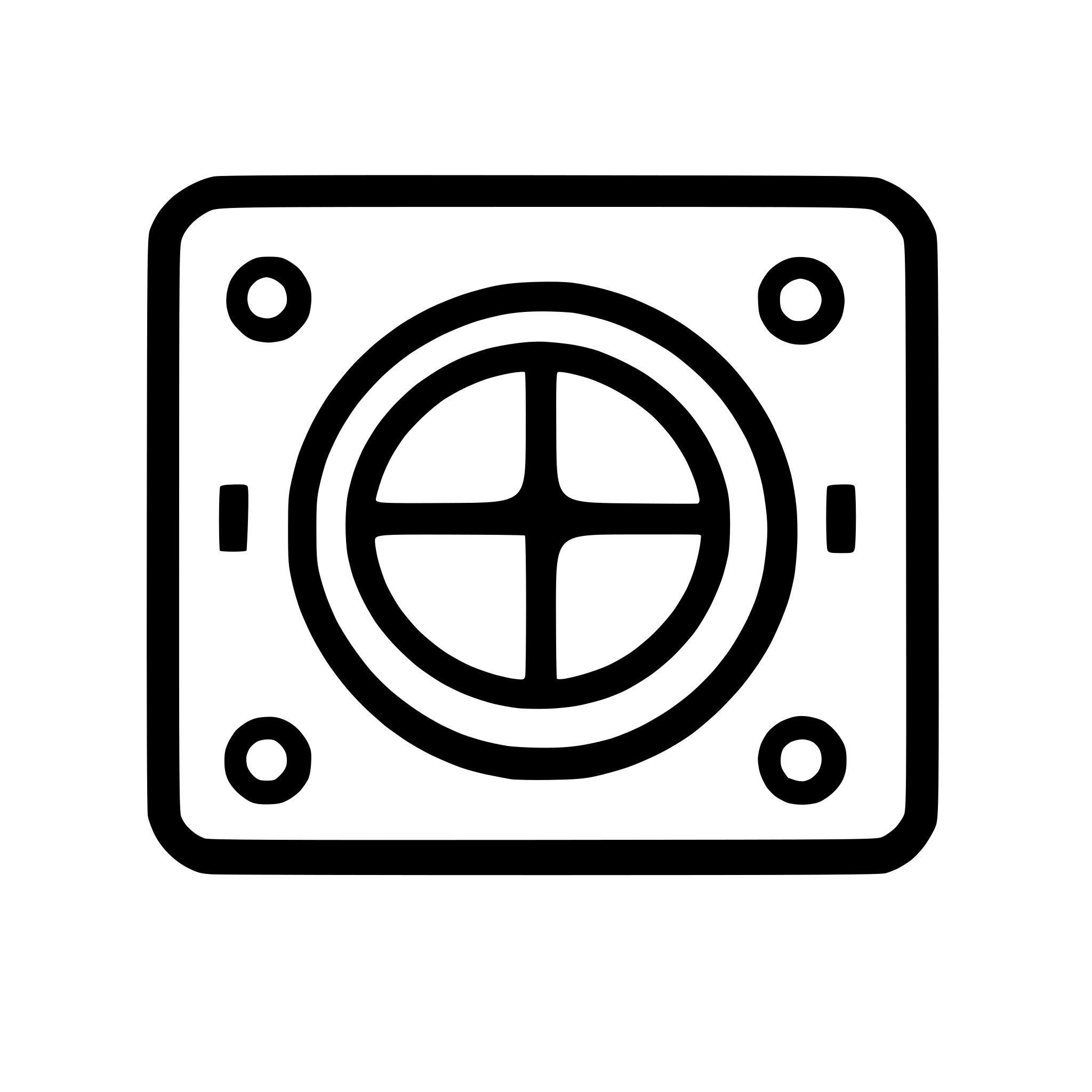 AI-generated SVG of a “Create an SVG icon of a square LED panel: a rounded‐corner square containing a dashed circular ring, overlaid by a diagonal line from top‑right to bottom‑left. Minimalist outline style, 2 px stroke, no fills.”