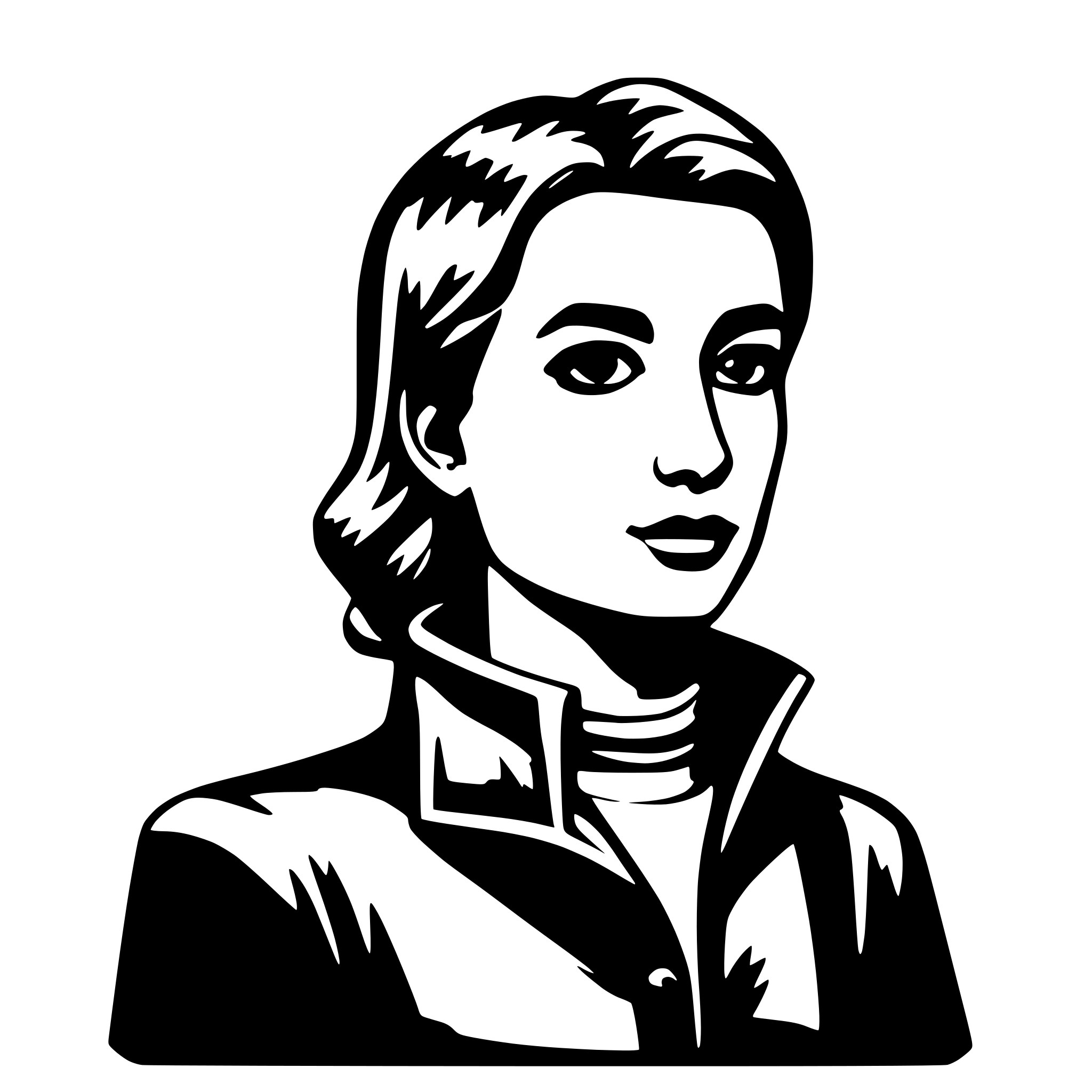 AI-generated SVG of 'user'