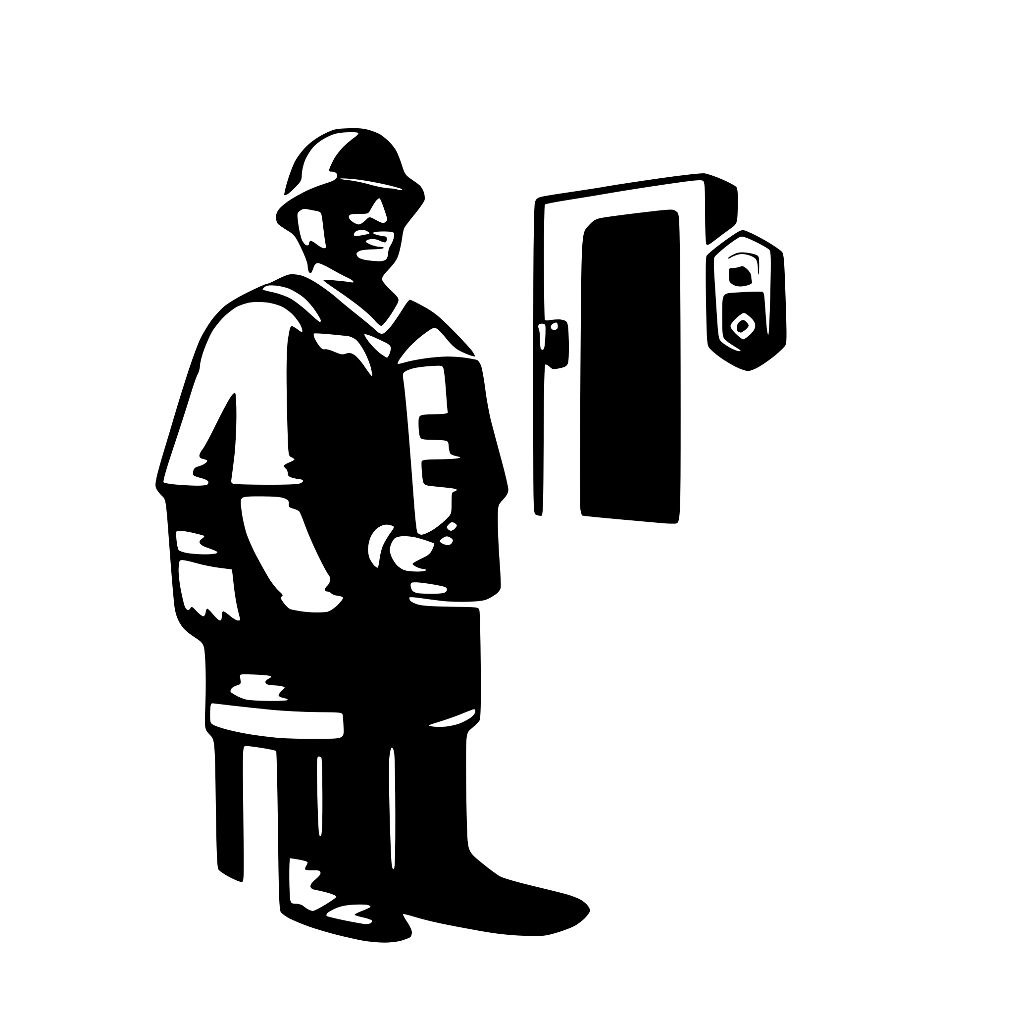 AI-generated SVG of a security