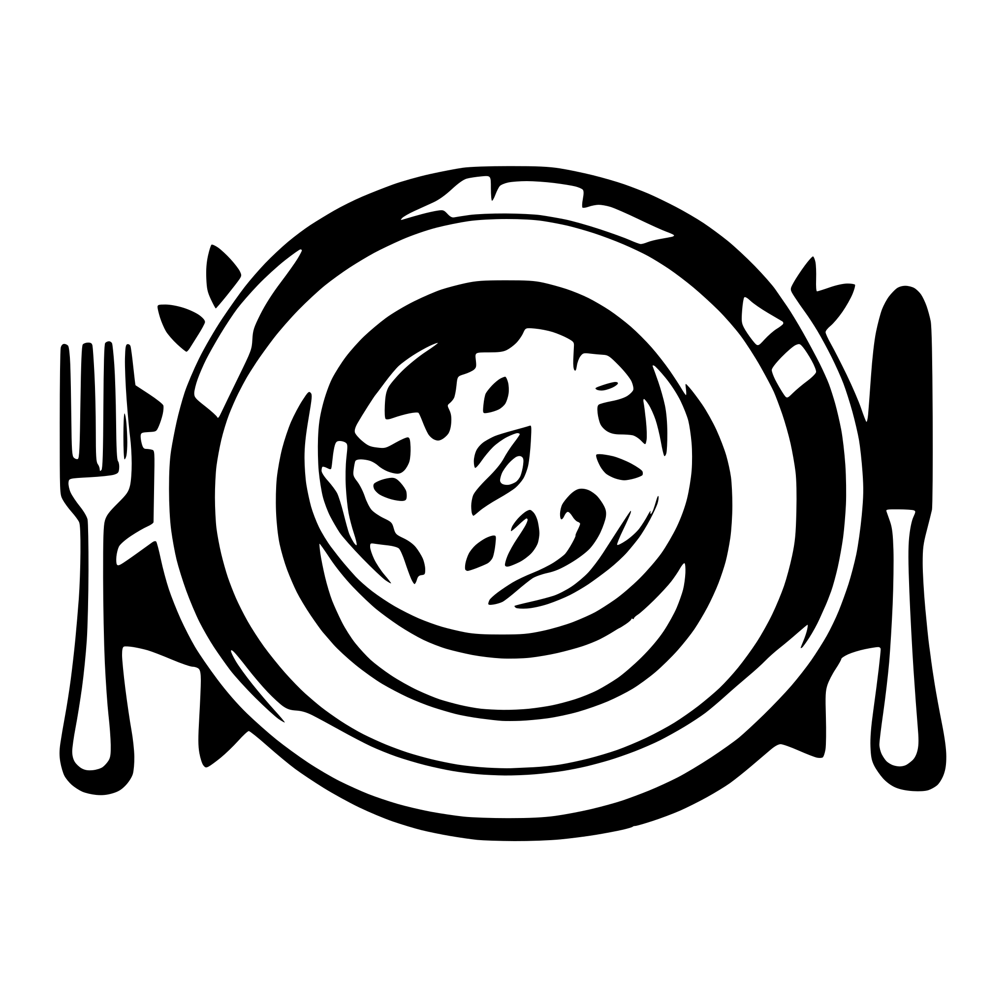 AI-generated SVG of a An intricate and elegant fine dining table to be used as an icon for reservations on a website.