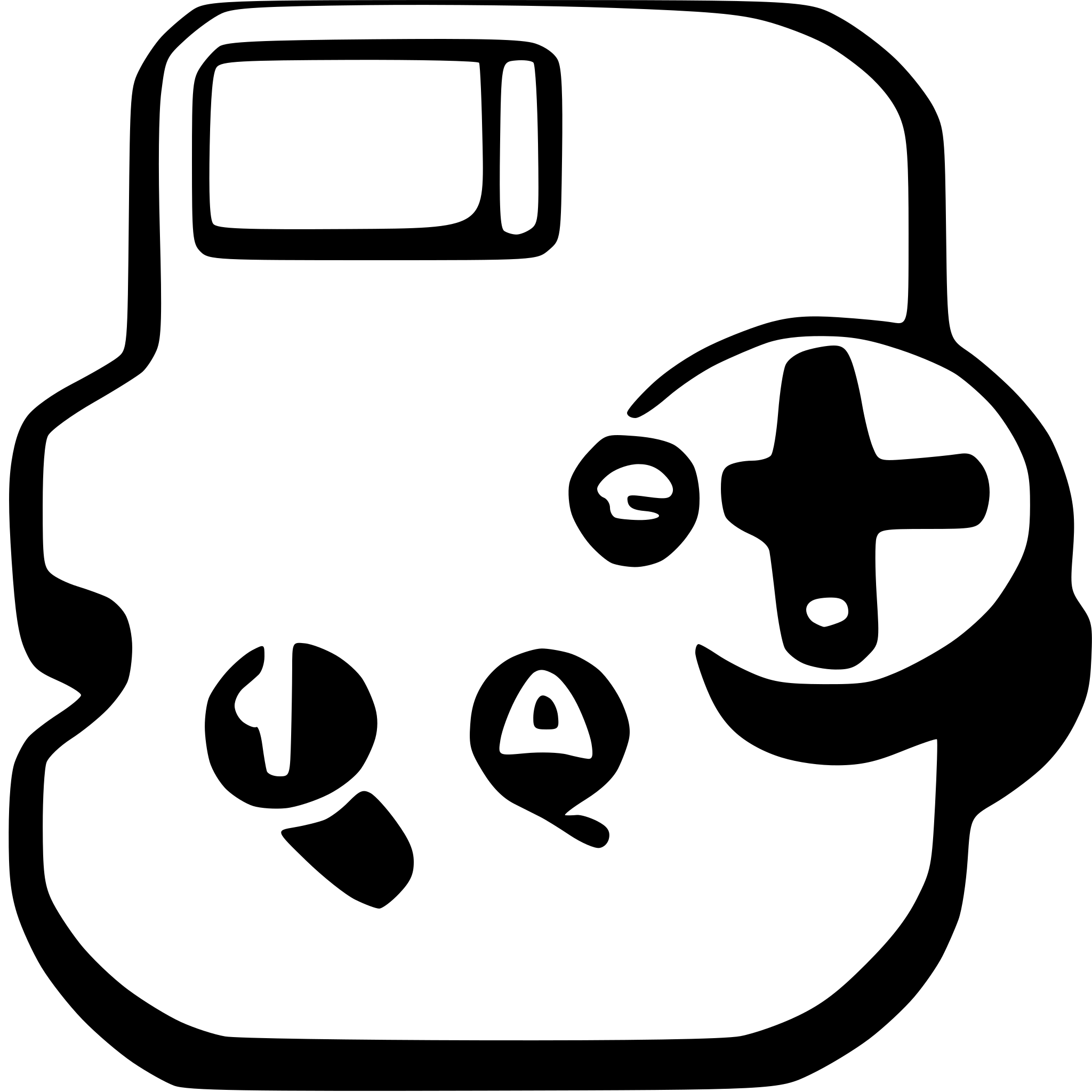 AI-generated SVG of a controller mapping